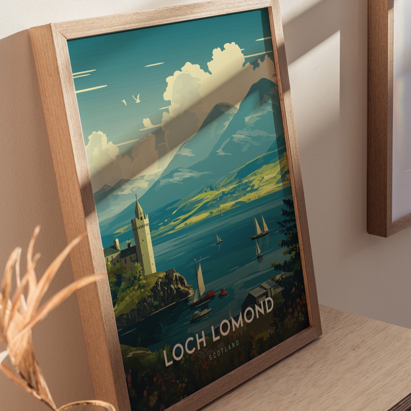 Loch Lomond Poster | Scotland Highlands Wall Art