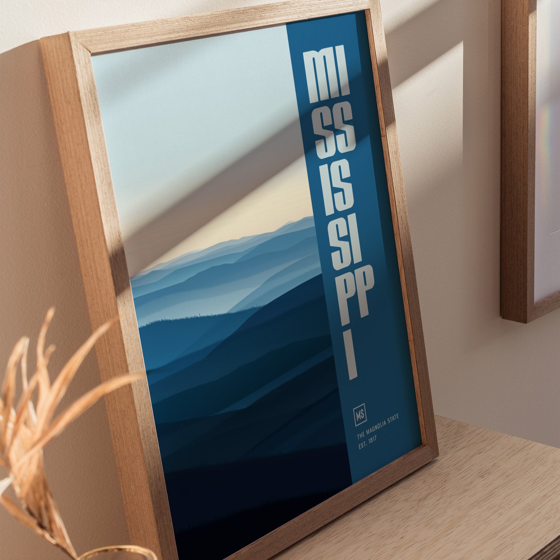 Mississippi Poster | Magnolia State Wall Art