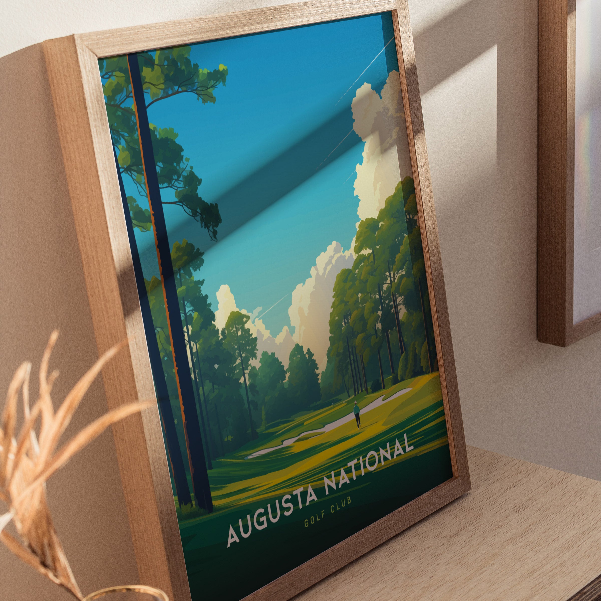 Augusta National Golf Course Poster | Georgia Golfer Wall Art