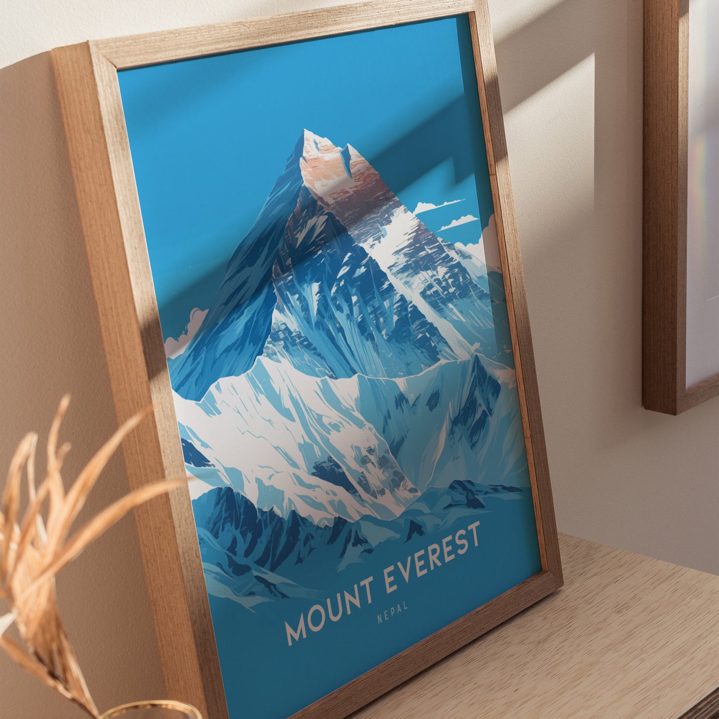 Mount Everest Poster | Nepal Himalaya Wall Art