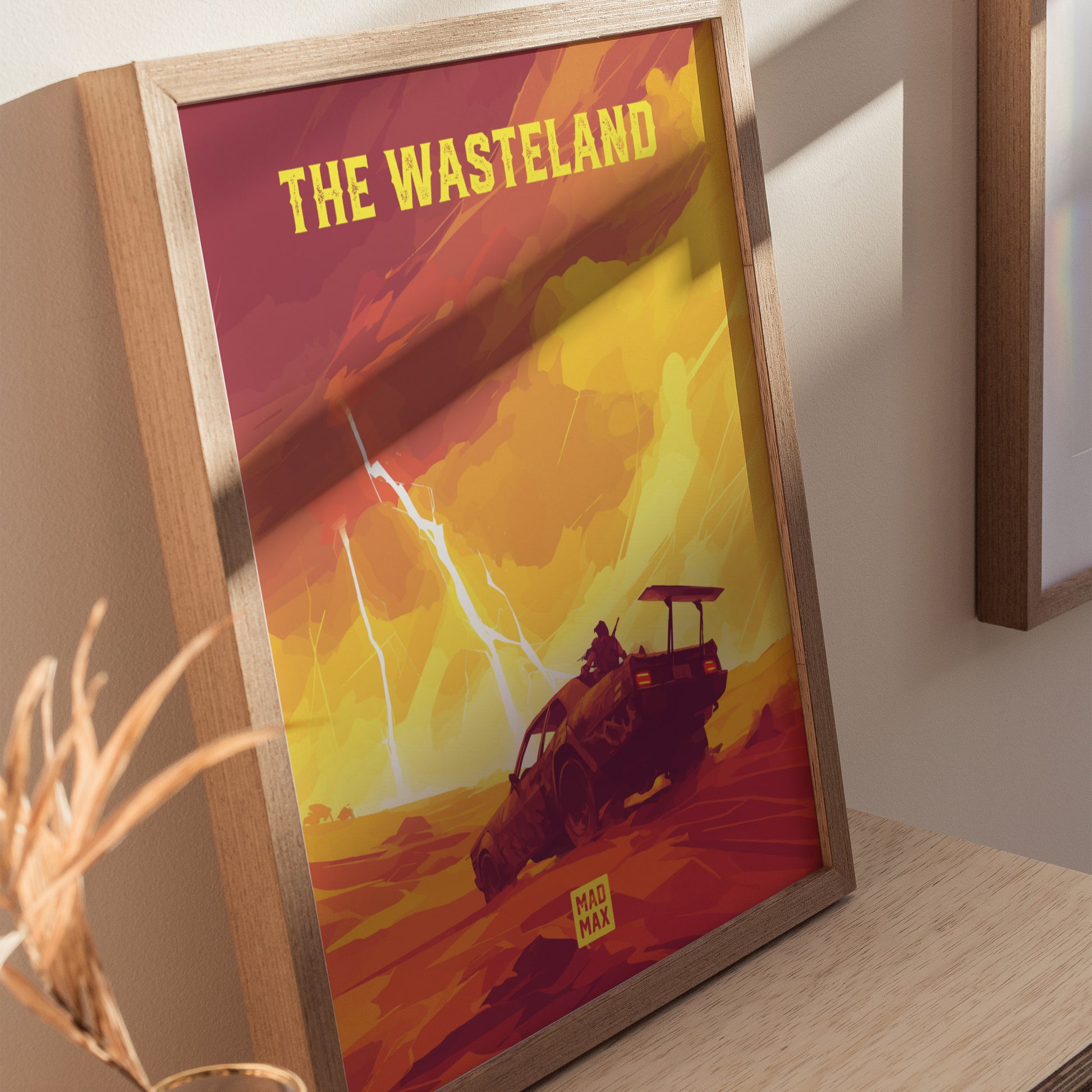 Mad Max Poster | Wasteland Fury Road Fan Art | Road Warrior Movie Gift