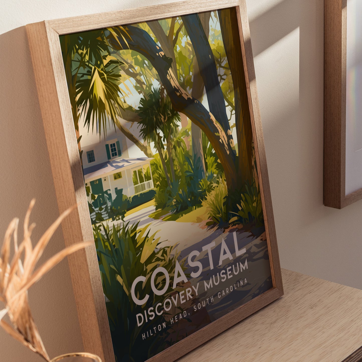 Coastal Discovery Museum Poster | Hilton Head Island Wall Art | Framed or Unframed