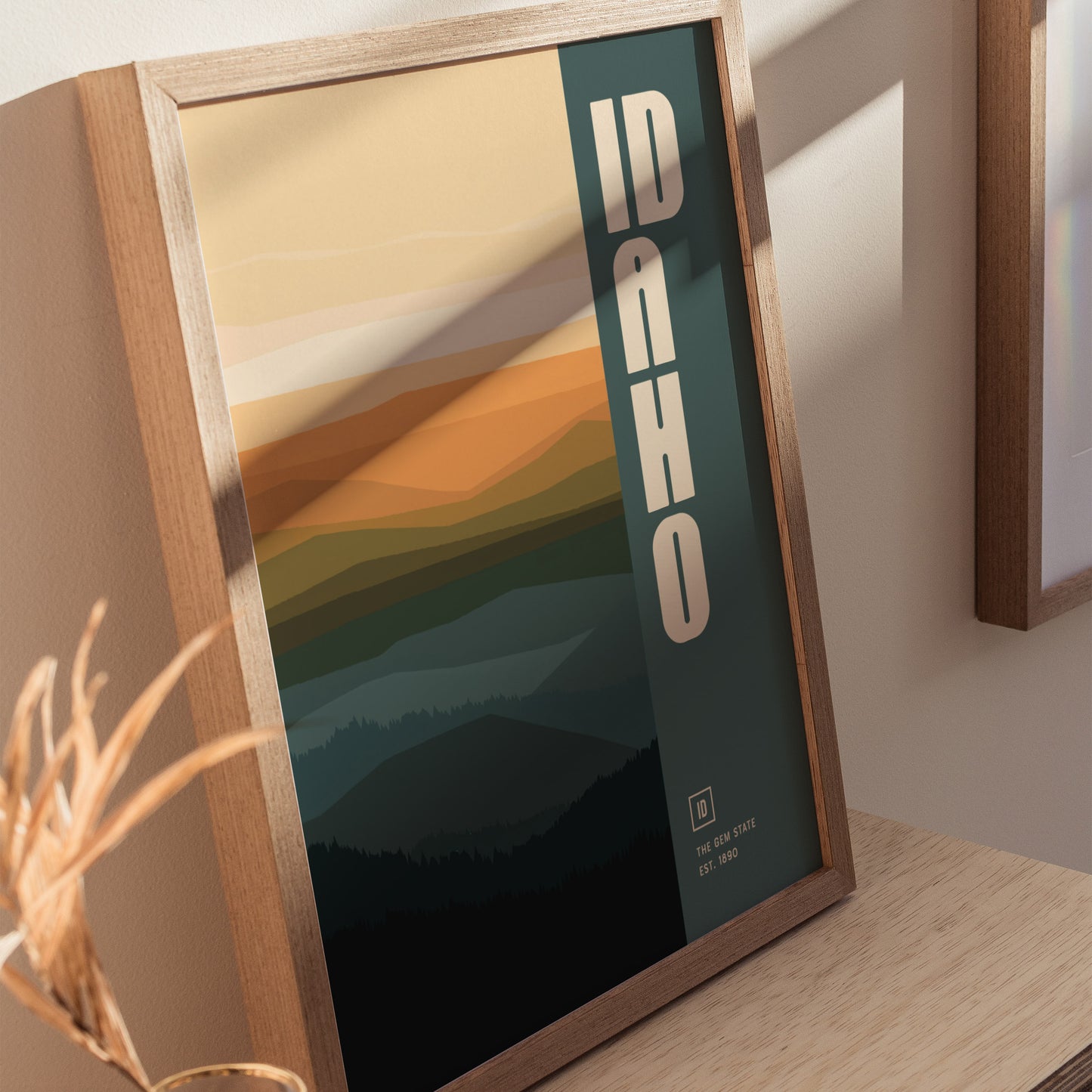 Idaho Poster | The Gem State Wall Art