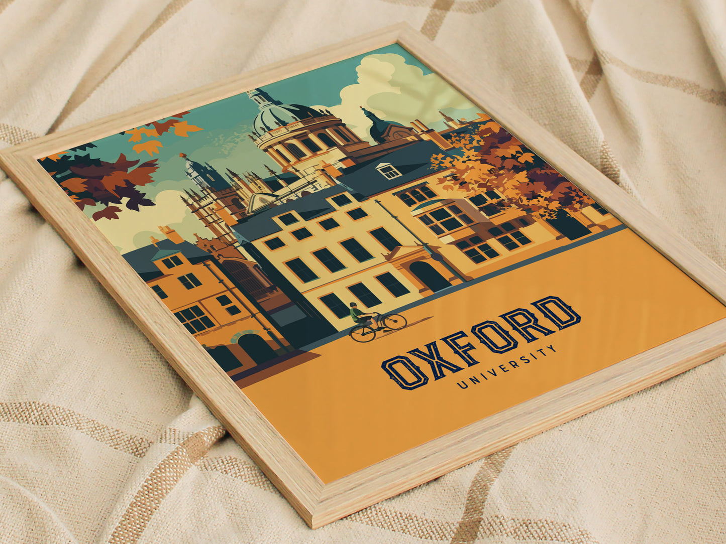 Oxford University Poster | Oxford England Wall Art Print