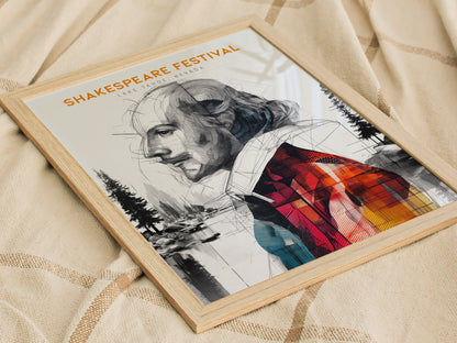 Lake Tahoe Shakespeare Festival Poster | Sand Harbor Nevada Wall Art