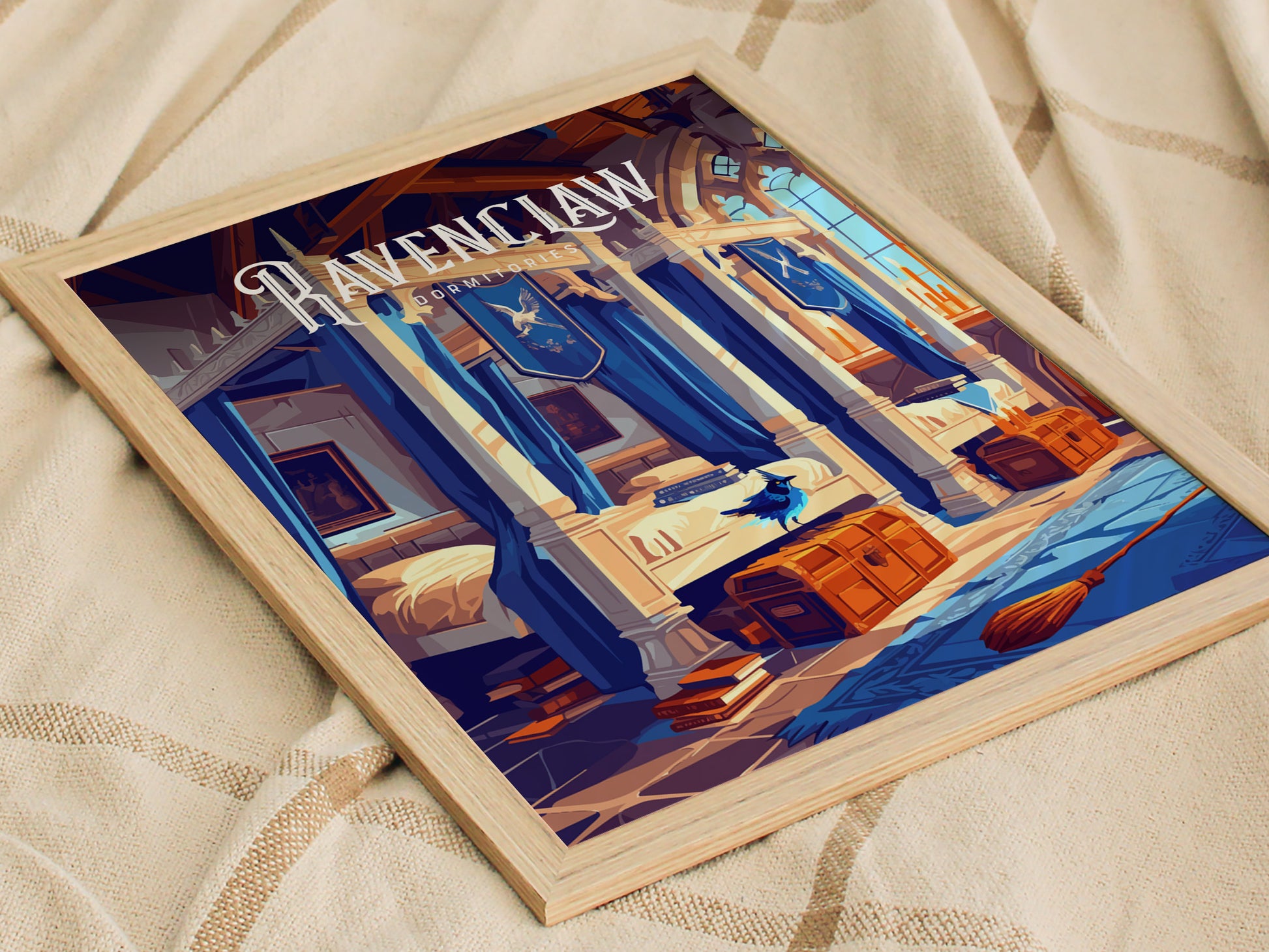 Ravenclaw Dormitories Poster | Trendy Hogwarts Wall Art