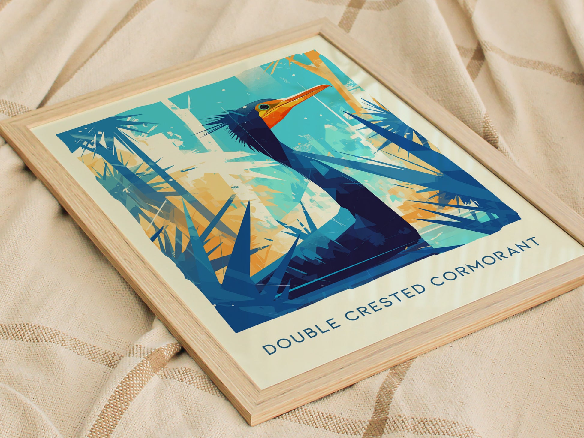 Cormorant Audubon Print | Florida Bird Lover Wall Art | Framed or Unframed