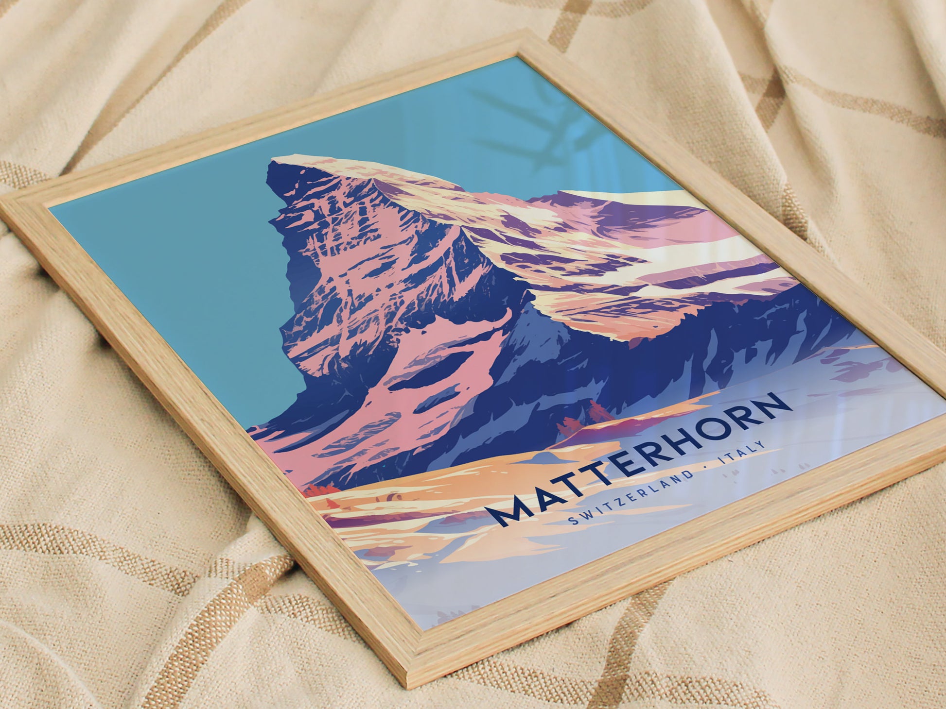 Matterhorn Poster | Iconic Alpine Peak Wall Art