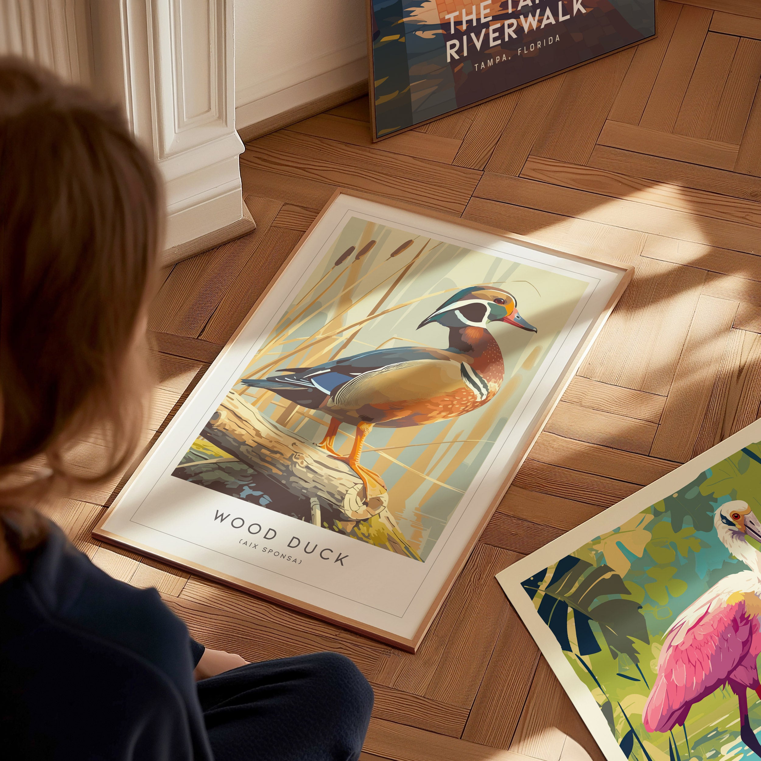 Wood Duck Art Print | Nature-Inspired Home Decor | Swell Scenes