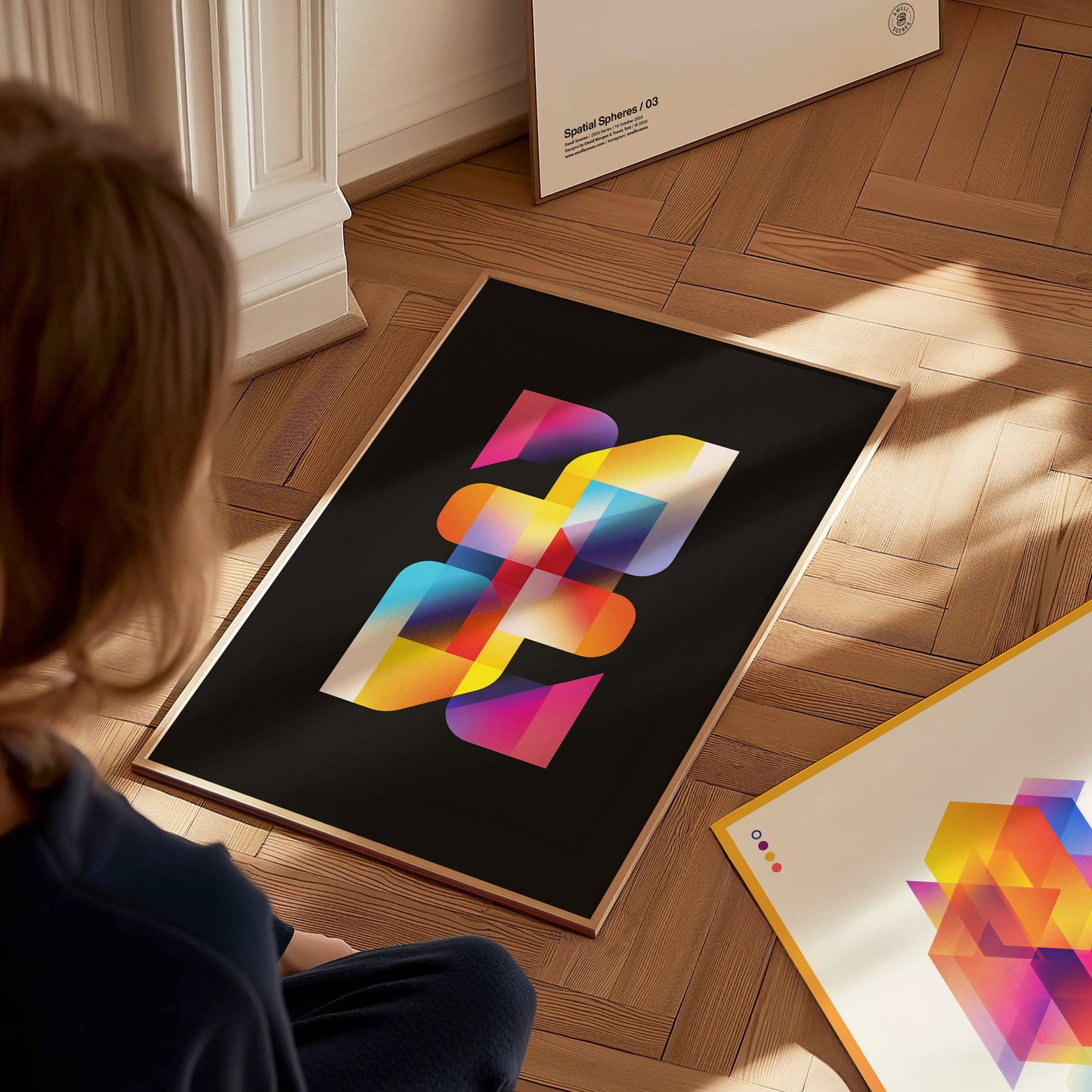 Lite-Brite Poster | Retro 80s Peg Light Nostalgia Wall Art