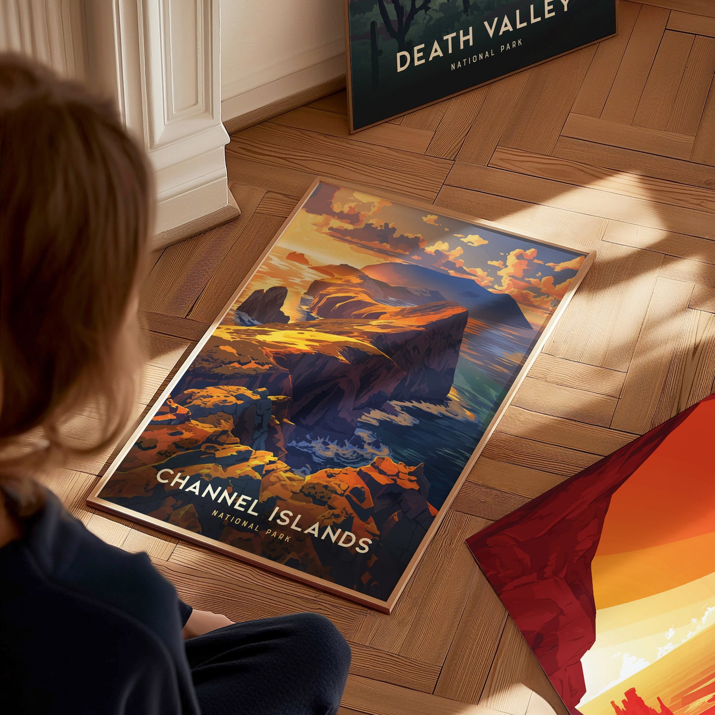 Channel Islands National Park Poster | California Coastal Wall Art | Framed or Unframed