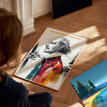 Lake Tahoe Shakespeare Festival Poster | Sand Harbor Nevada Wall Art