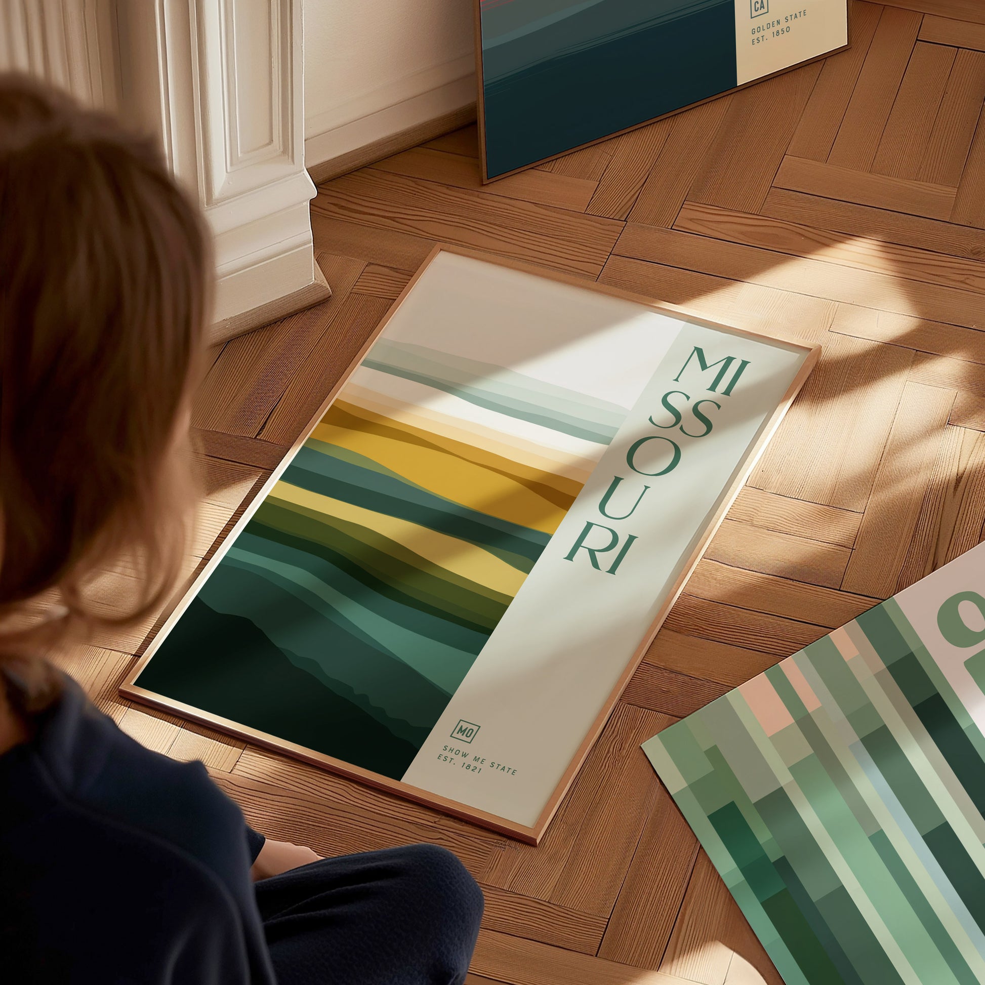 Missouri Poster | The Show Me State Wall Art