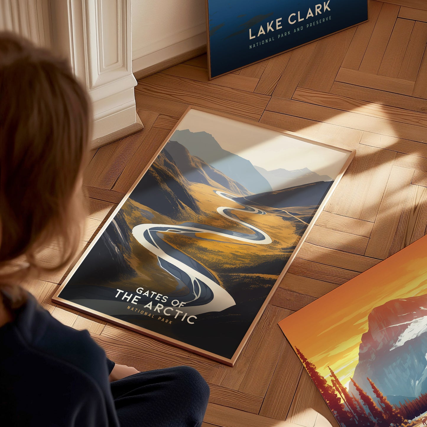 Gates of the Arctic Poster | Alaska National Park Wall Art | Framed or Unframed