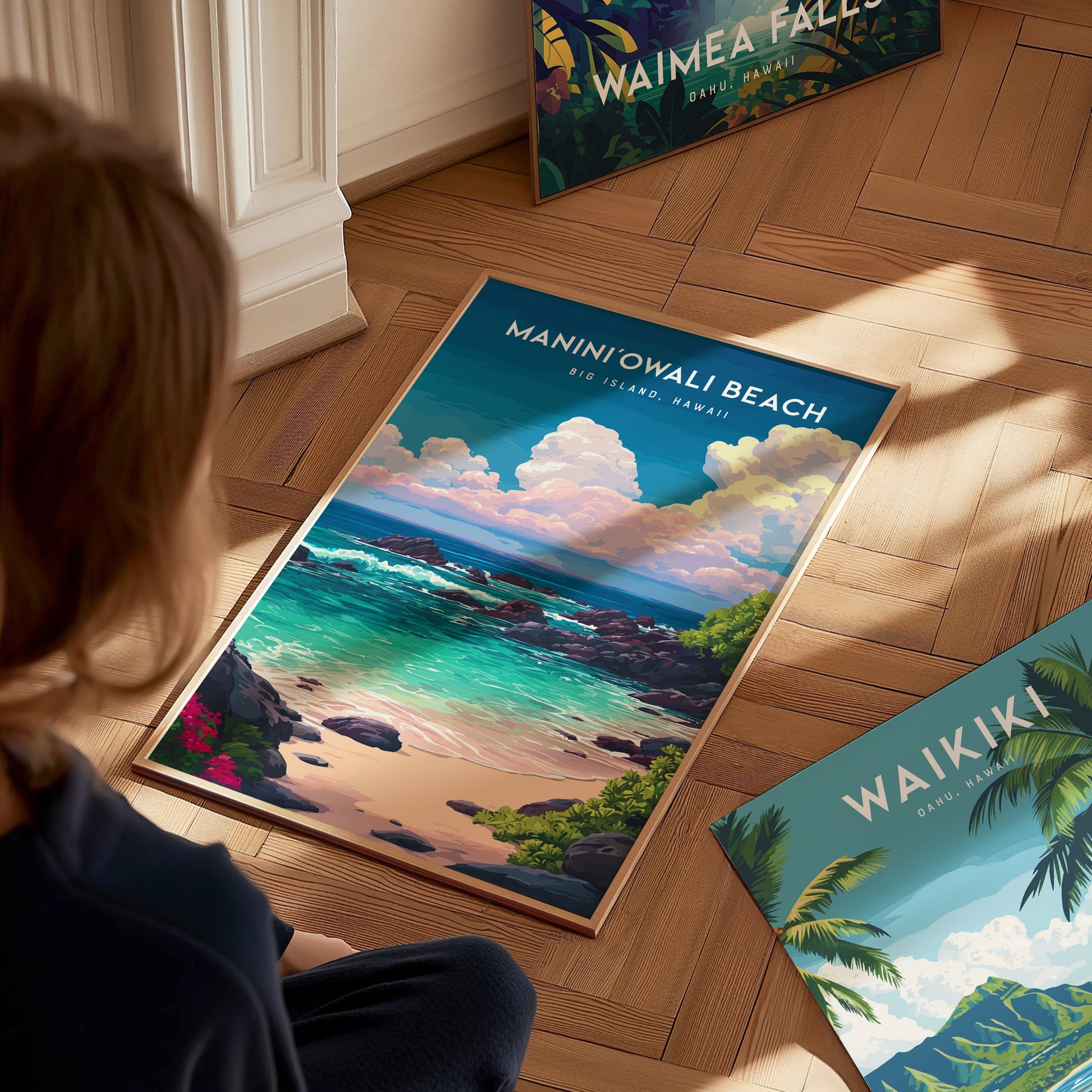 Maniniowali Beach Poster | Kua Bay Big Island Hawaii Wall Art