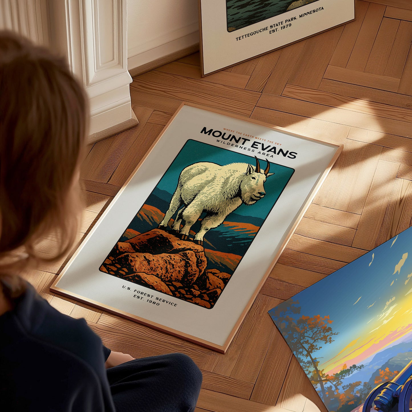 Mount Evans Poster | Colorado Wilderness Wall Art