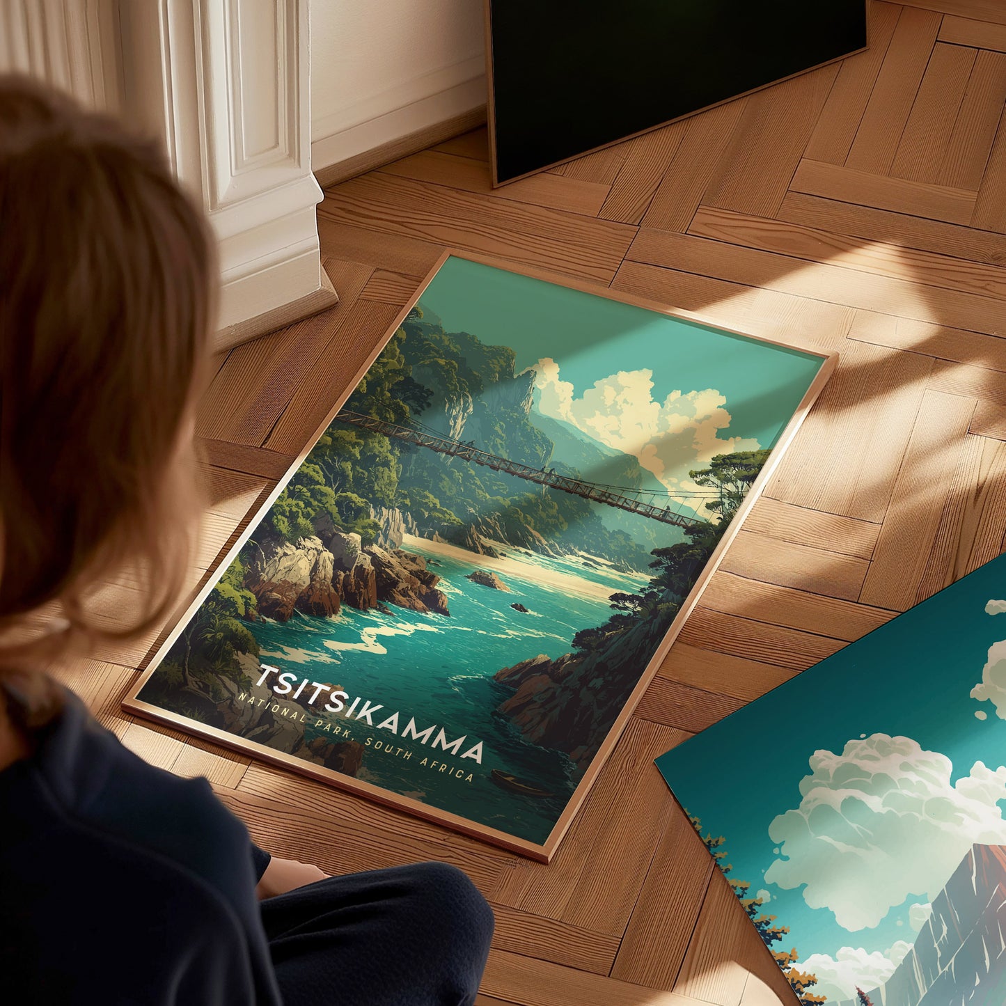 Tsitsikamma National Park Poster | South Africa Coastal Wall Art