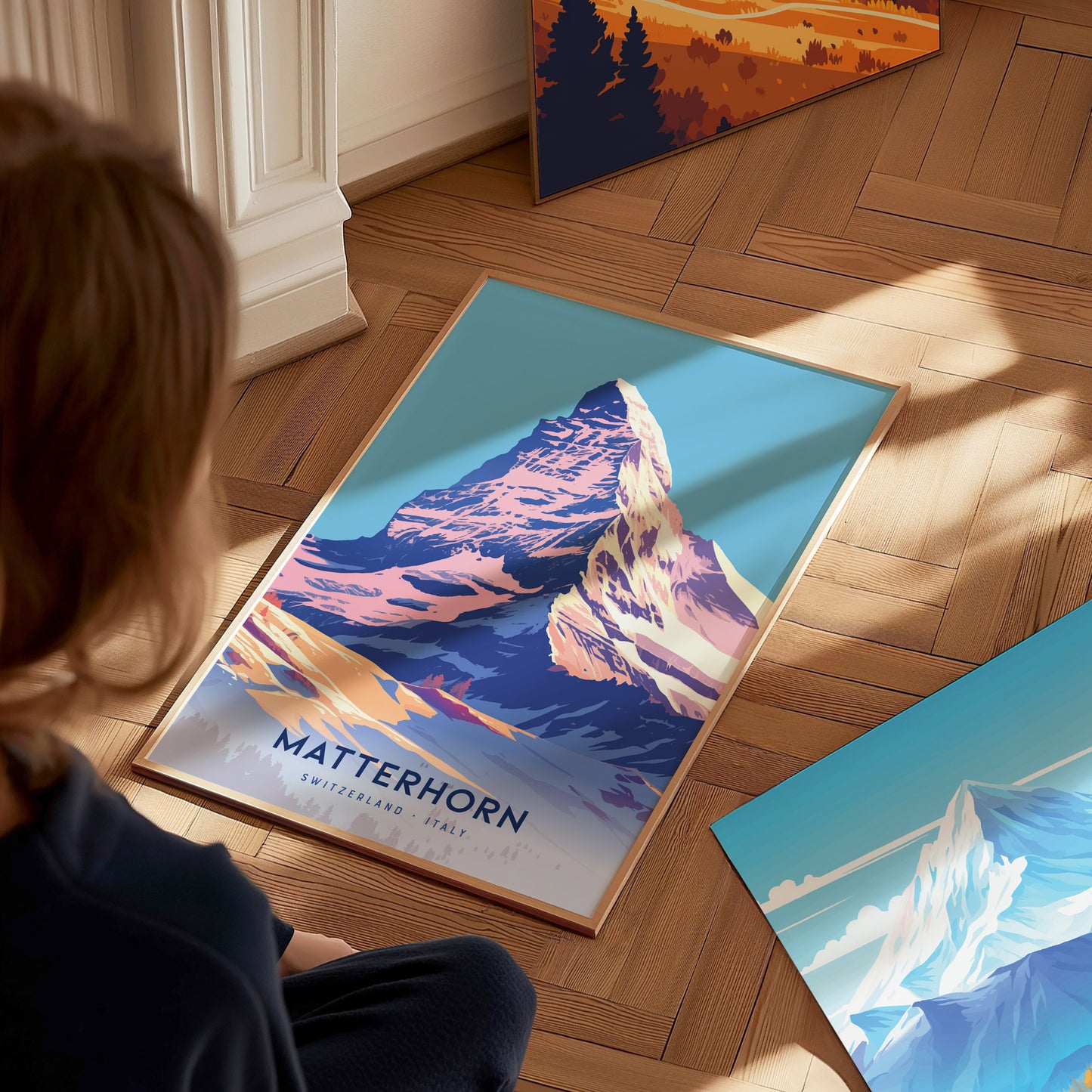 Matterhorn Poster | Iconic Alpine Peak Wall Art