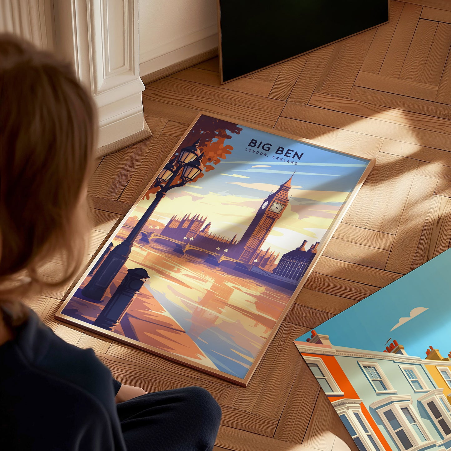 Big Ben London Poster | UK England Travel Wall Art