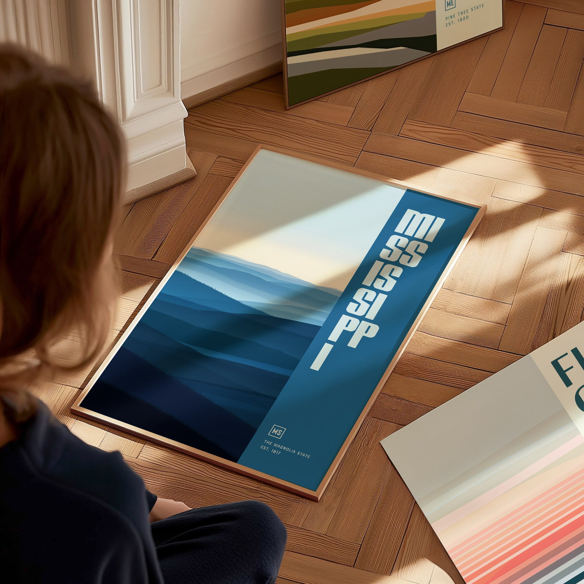 Mississippi Poster | Magnolia State Wall Art