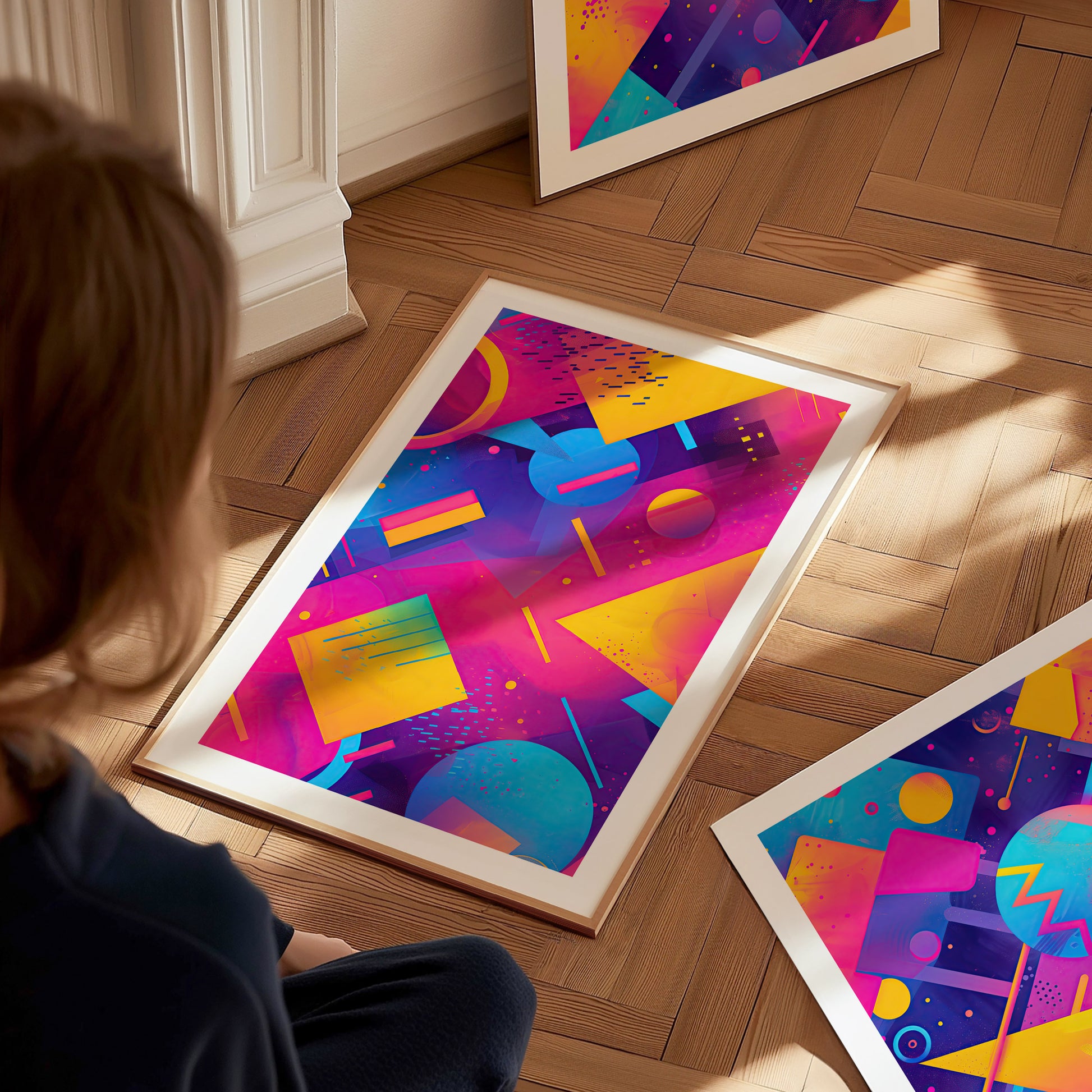 Synthwave Poster | 80s Retrowave Art | Neon Aesthetic Wall Decor