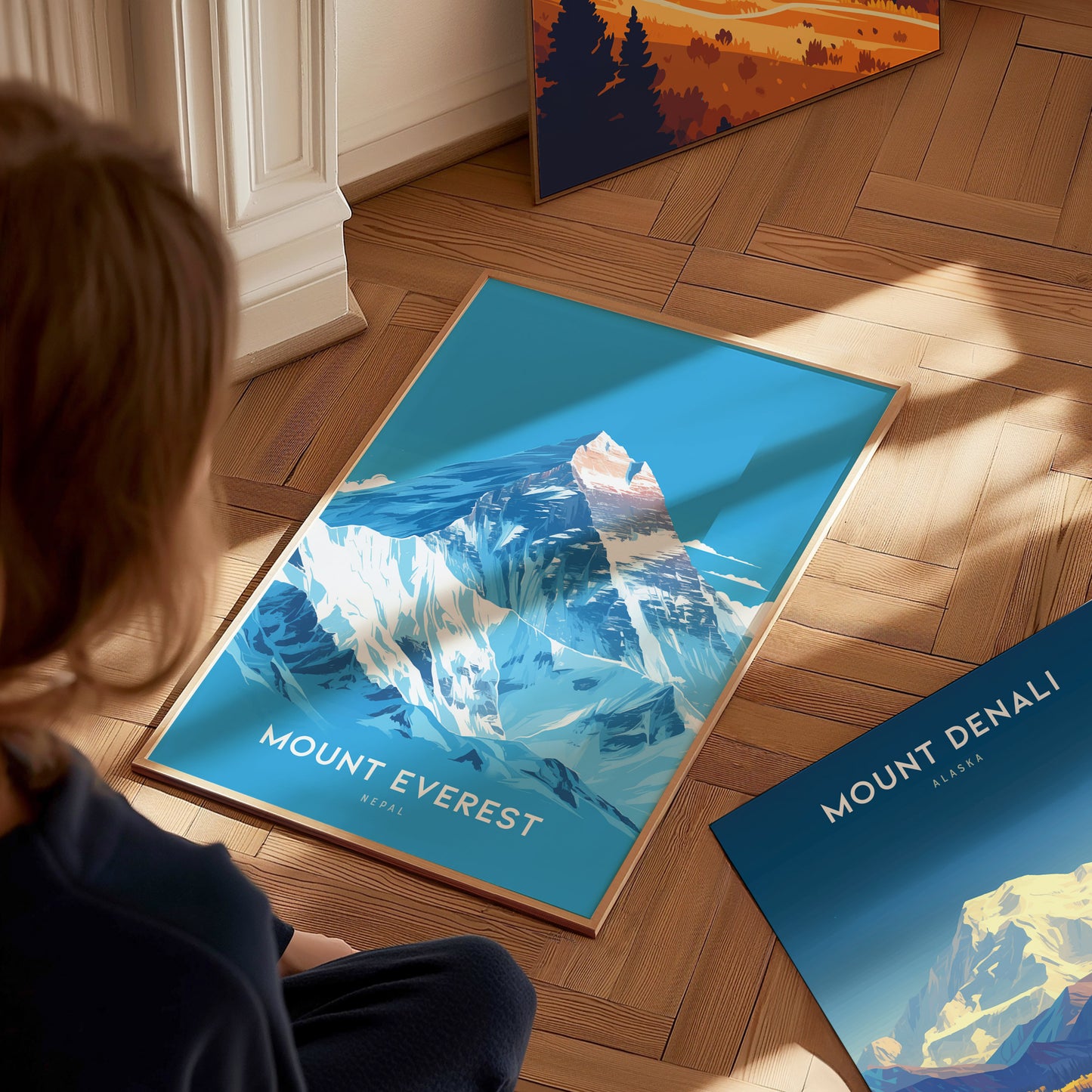 Mount Everest Poster | Nepal Himalaya Wall Art