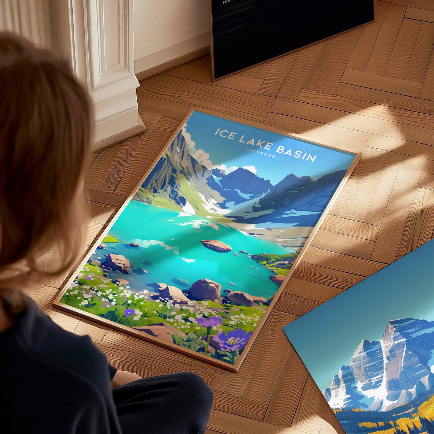 Ice Lake Basin Poster | Colorado Alpine Lake Wall Art