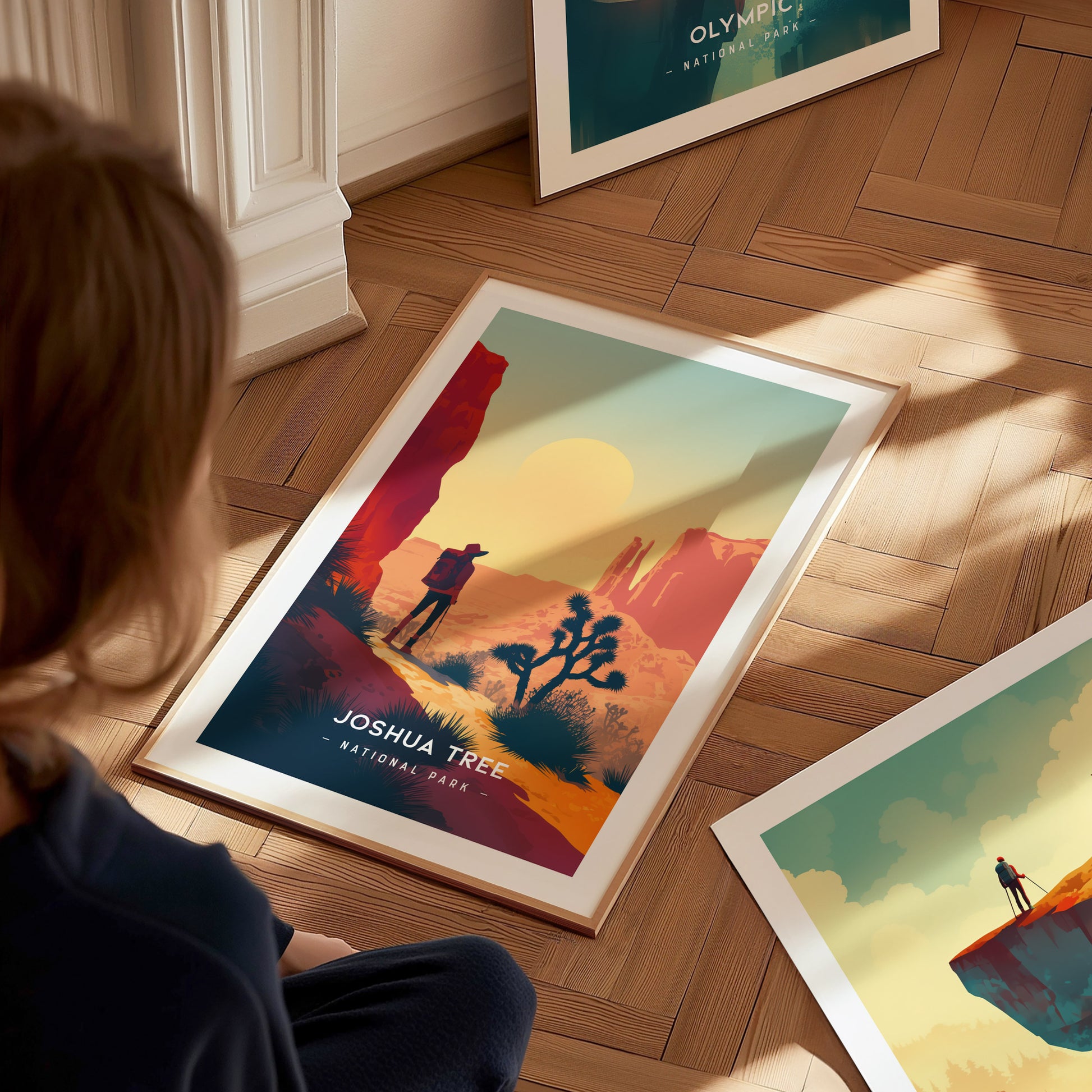 Joshua Tree National Park Poster | Minimalist Decor Series Wall Art