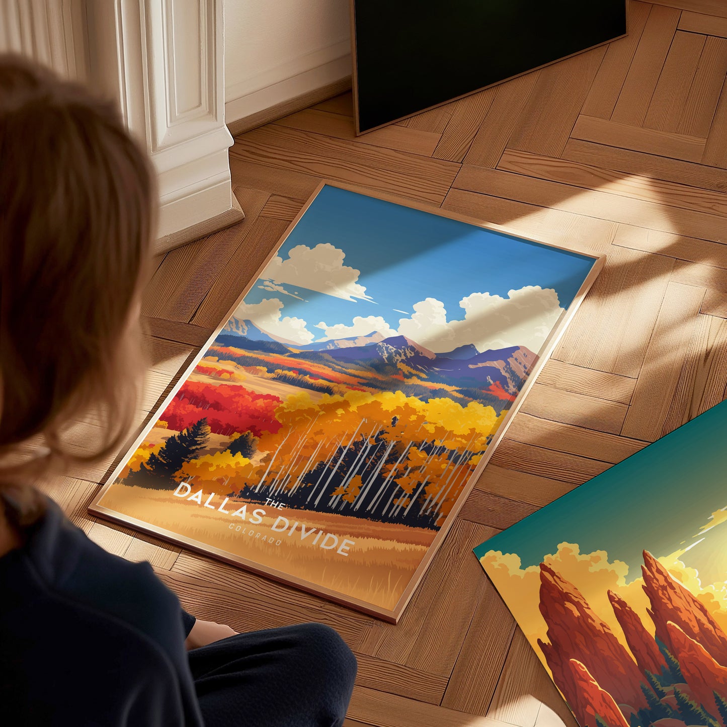 Dallas Divide Poster | Colorado Landscape Wall Art