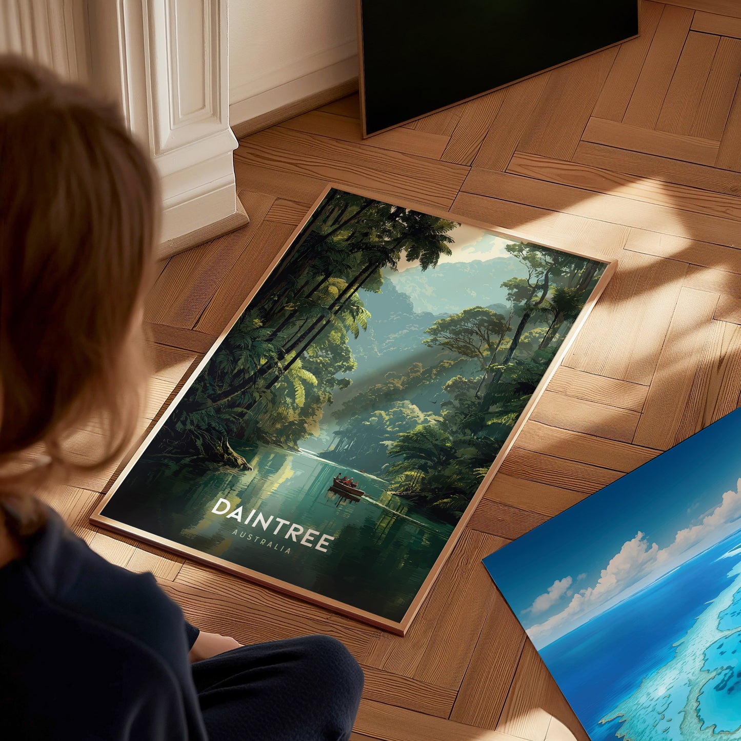 Daintree Rainforest Poster | Australia Tropical Travel Print Wall Art | Framed or Unframed