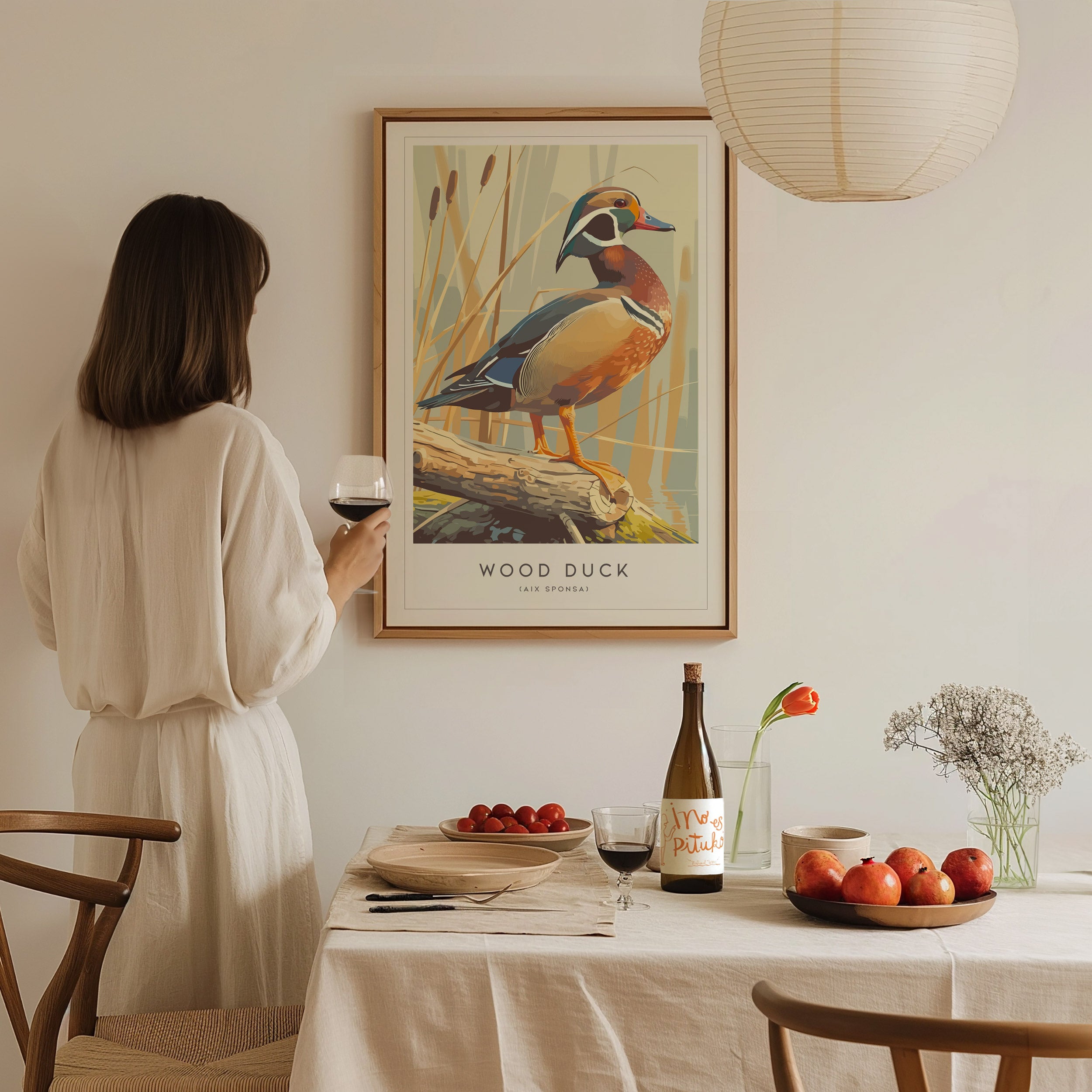 Wood Duck Art Print | Nature-Inspired Home Decor | Swell Scenes