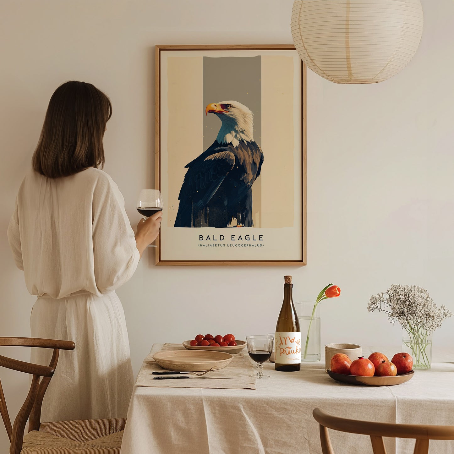 Bald Eagle Audubon Print | Bird of Prey American Wildlife Wall Art | Framed or Unframed