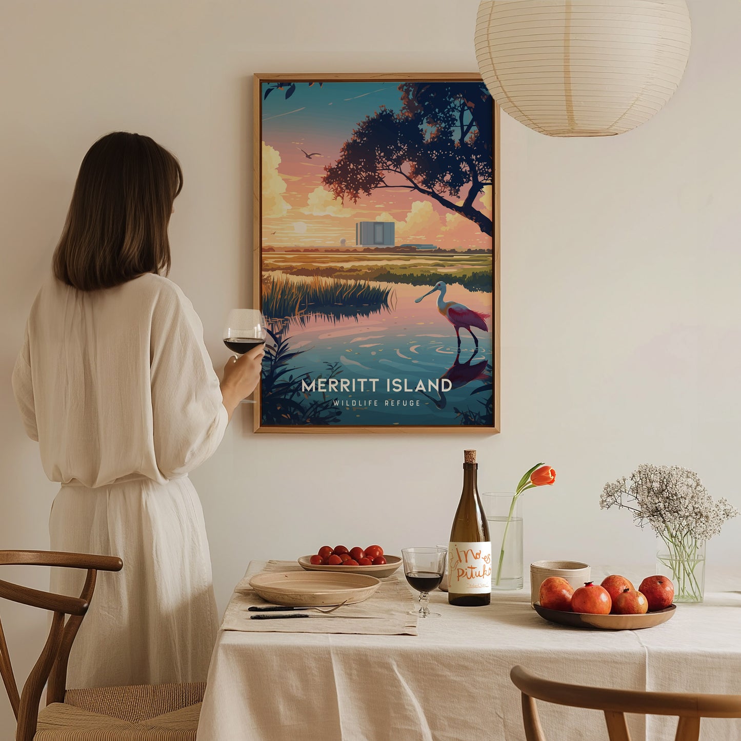 Merritt Island National Wildlife Refuge Poster | Space Coast Art