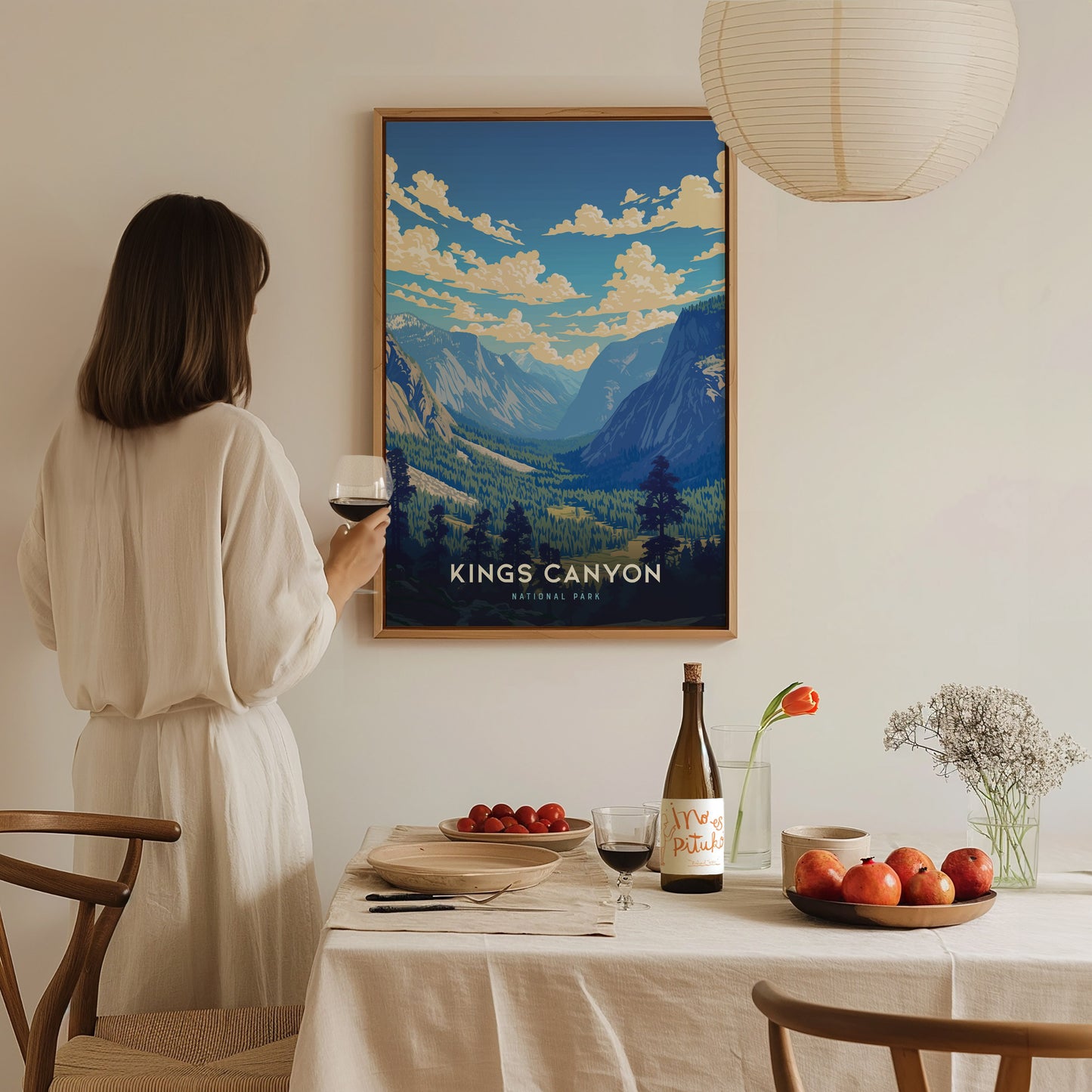 Kings Canyon National Park Poster | California Wall Art Print