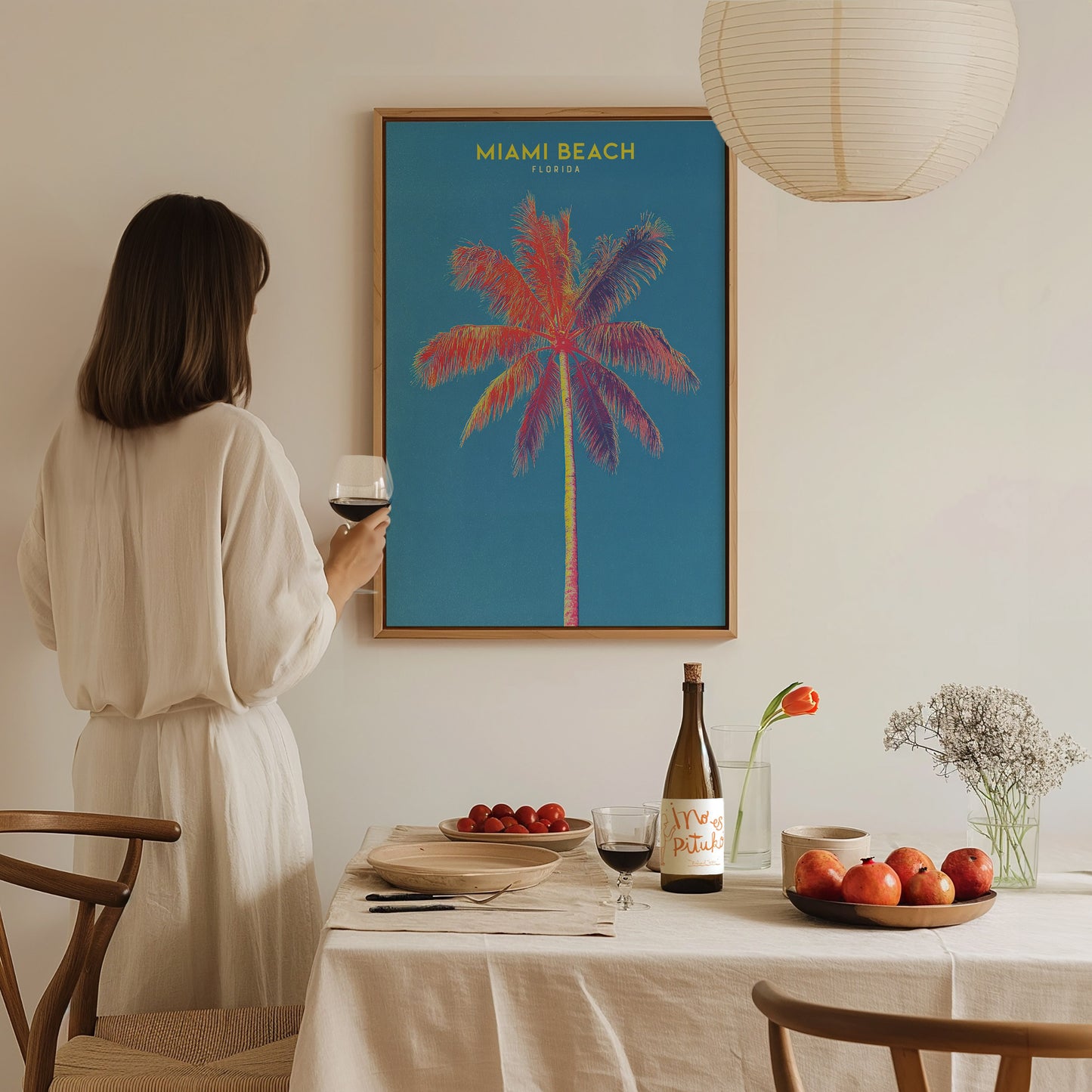 Miami Beach Poster | Art Deco Ocean Drive Wall Art