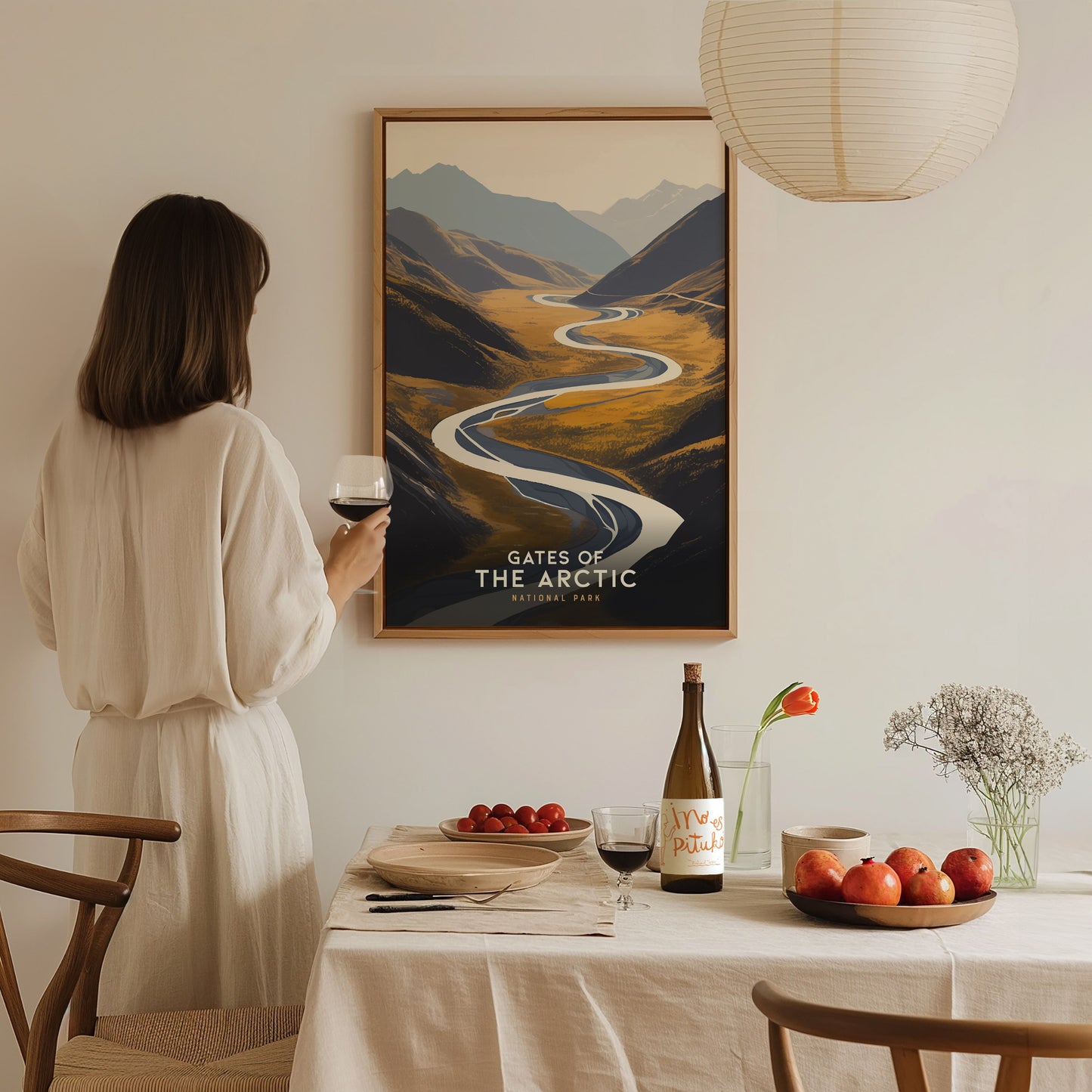 Gates of the Arctic Poster | Alaska National Park Wall Art | Framed or Unframed