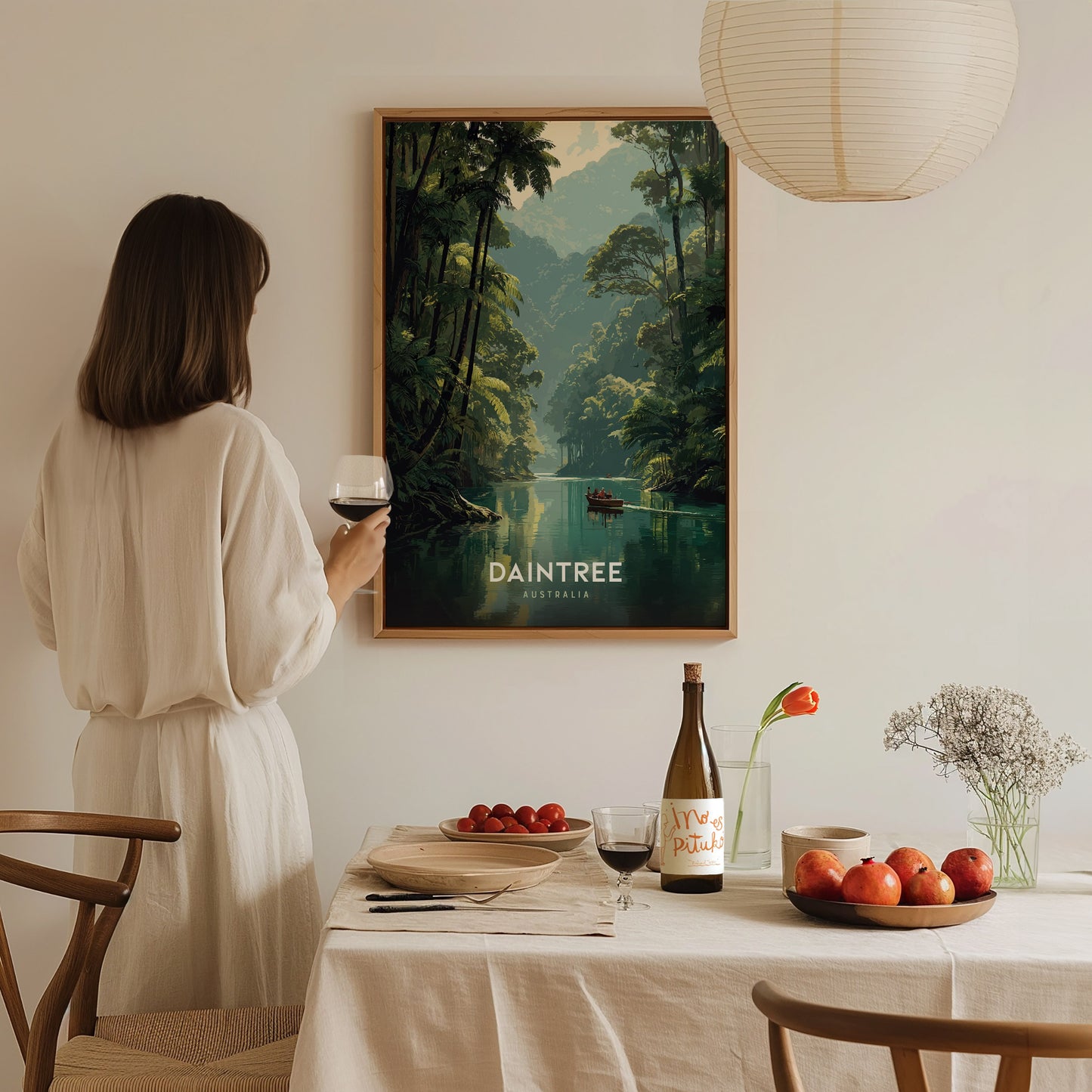 Daintree Rainforest Poster | Australia Tropical Travel Print Wall Art | Framed or Unframed