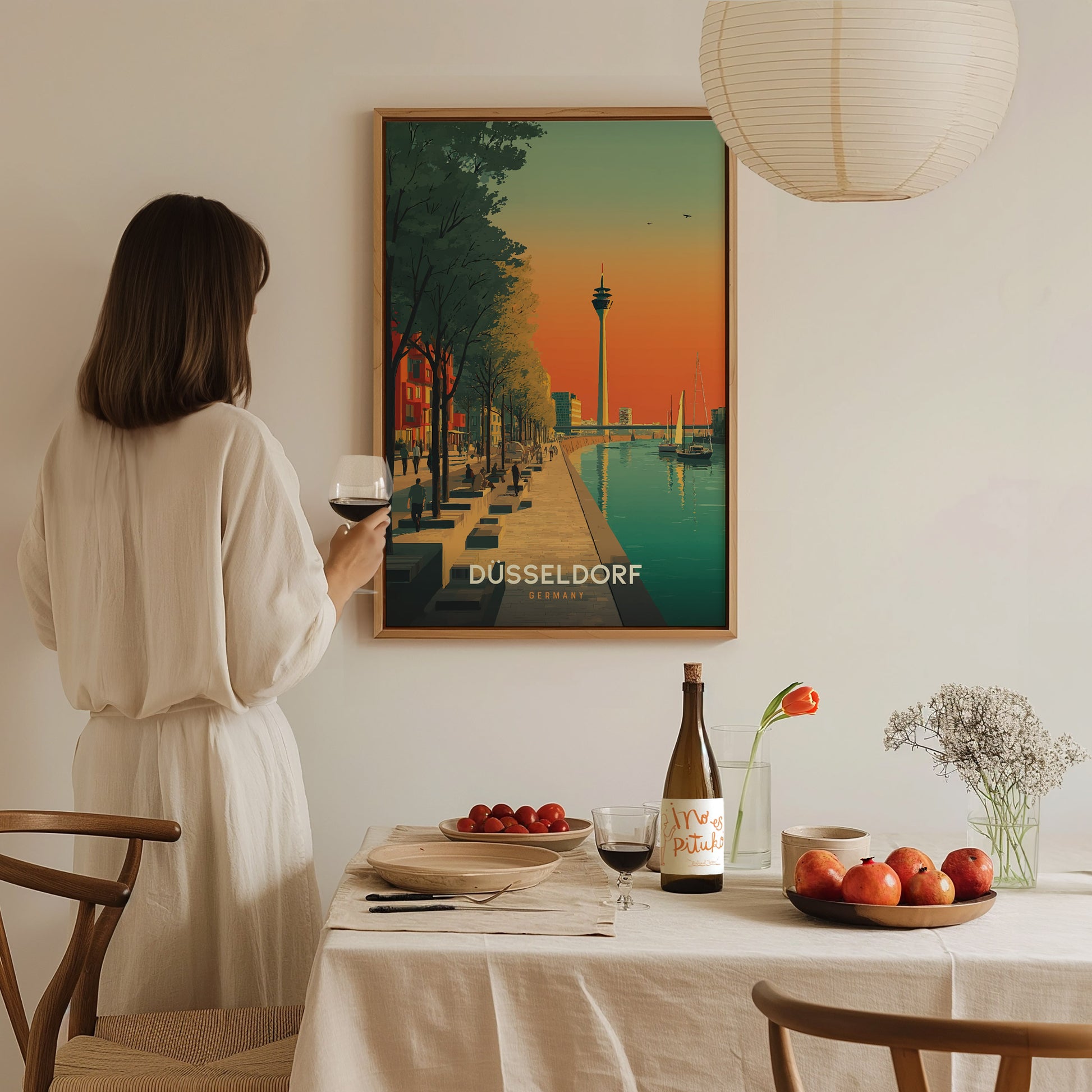 Tableau sur toile Bleichner - Cologne Aquarelle Skyline Tableau sur toile Bleichner - Cologne Aquarelle Skyline