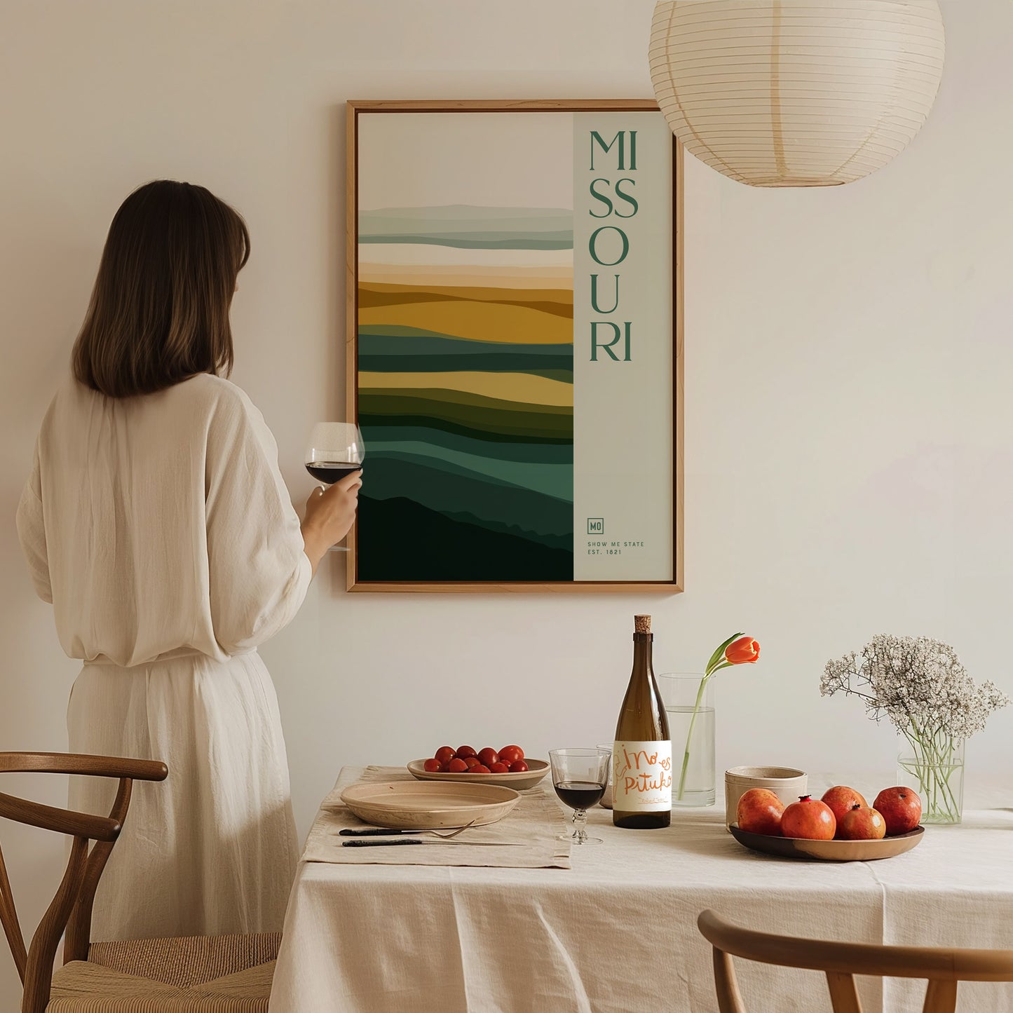 Missouri Poster | The Show Me State Wall Art