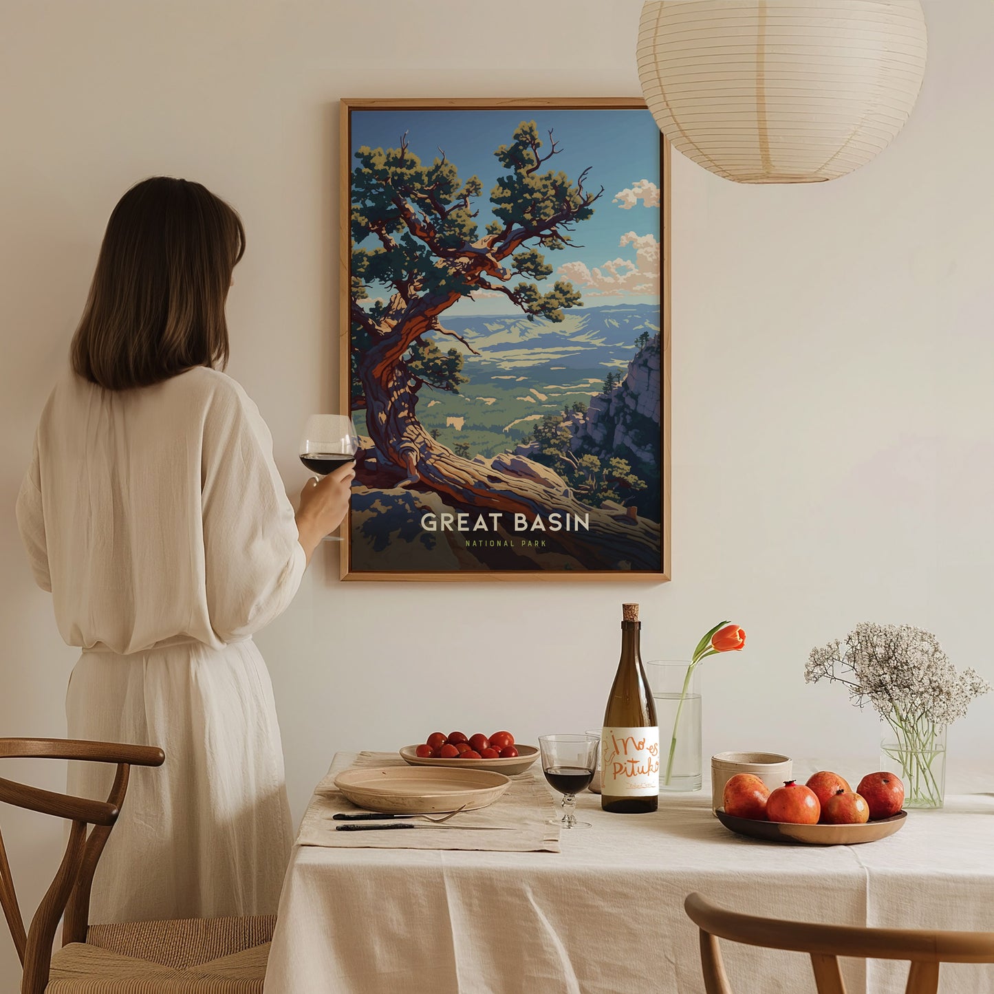 Great Basin National Park Poster | Nevada Hiker Wall Art