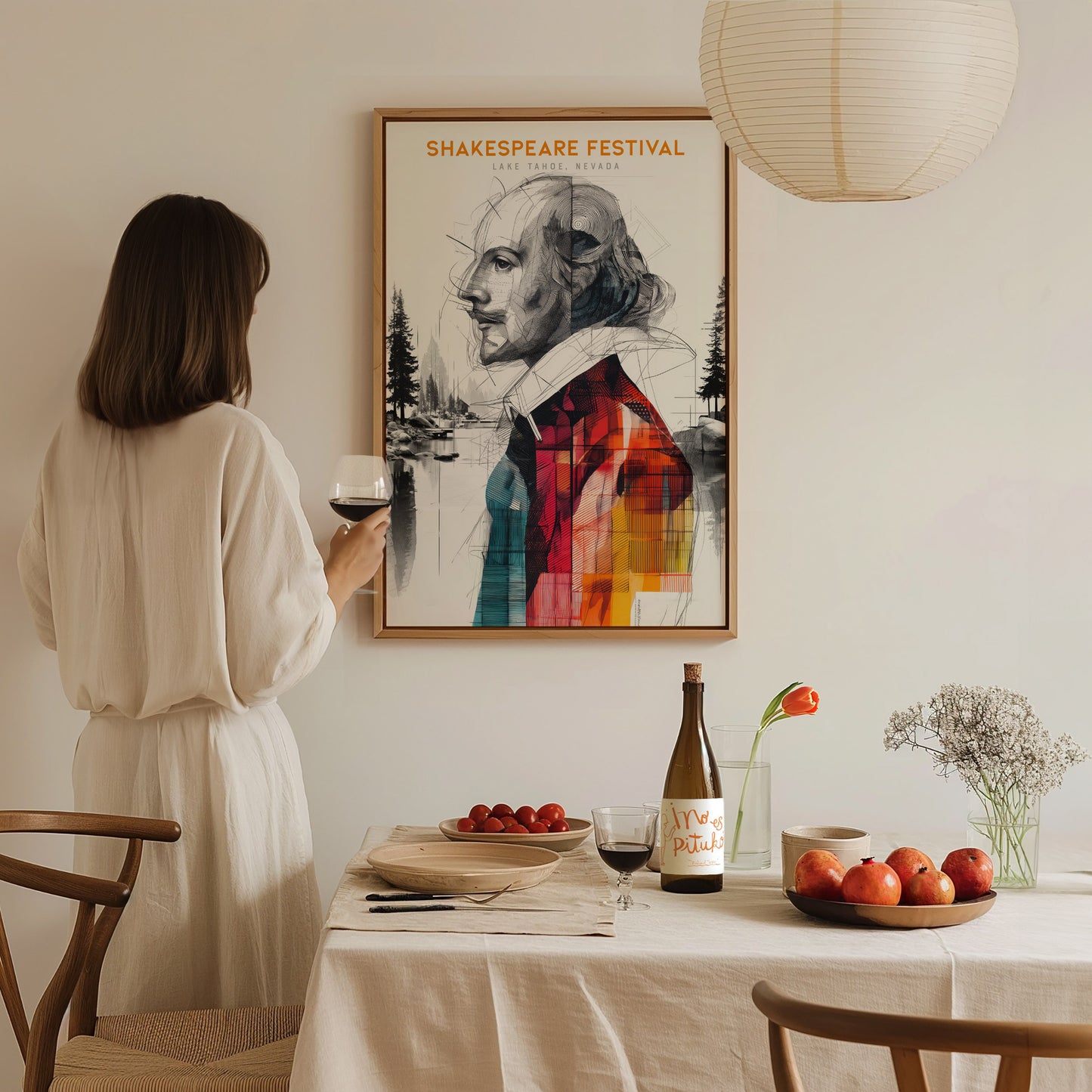 Lake Tahoe Shakespeare Festival Poster | Sand Harbor Nevada Wall Art