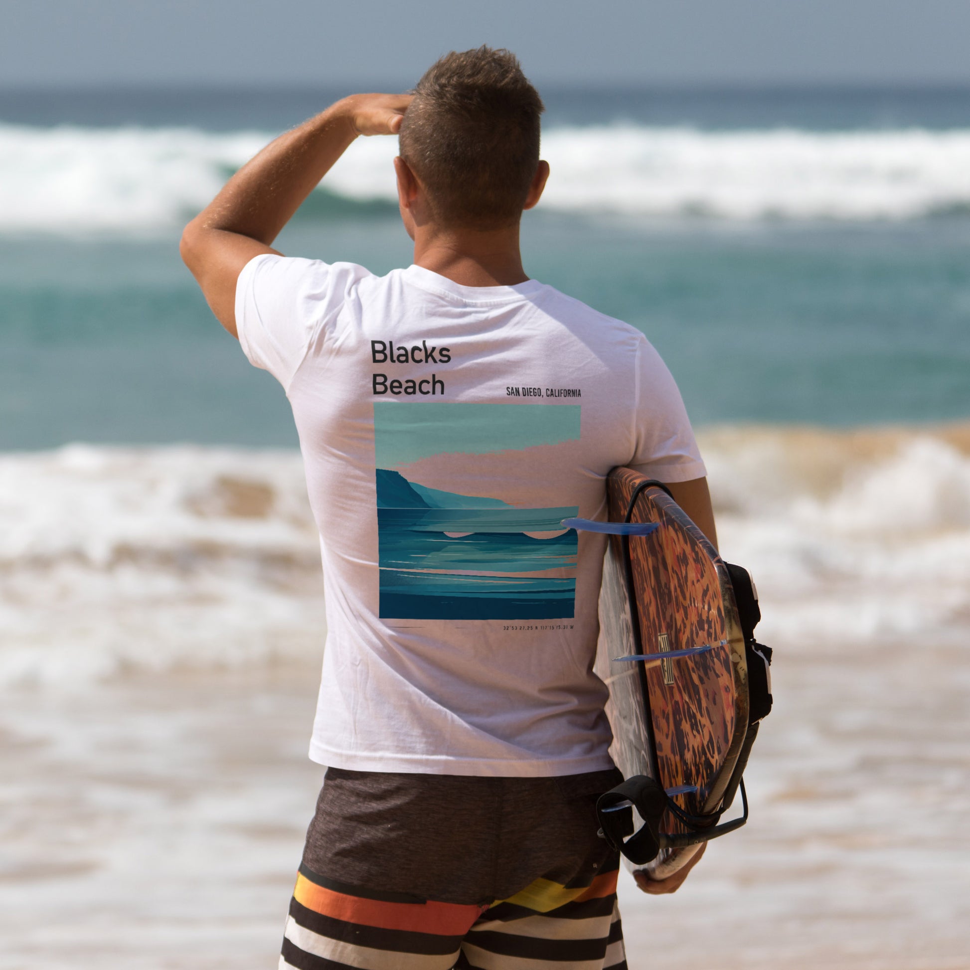 Surf Shirt Back 05B