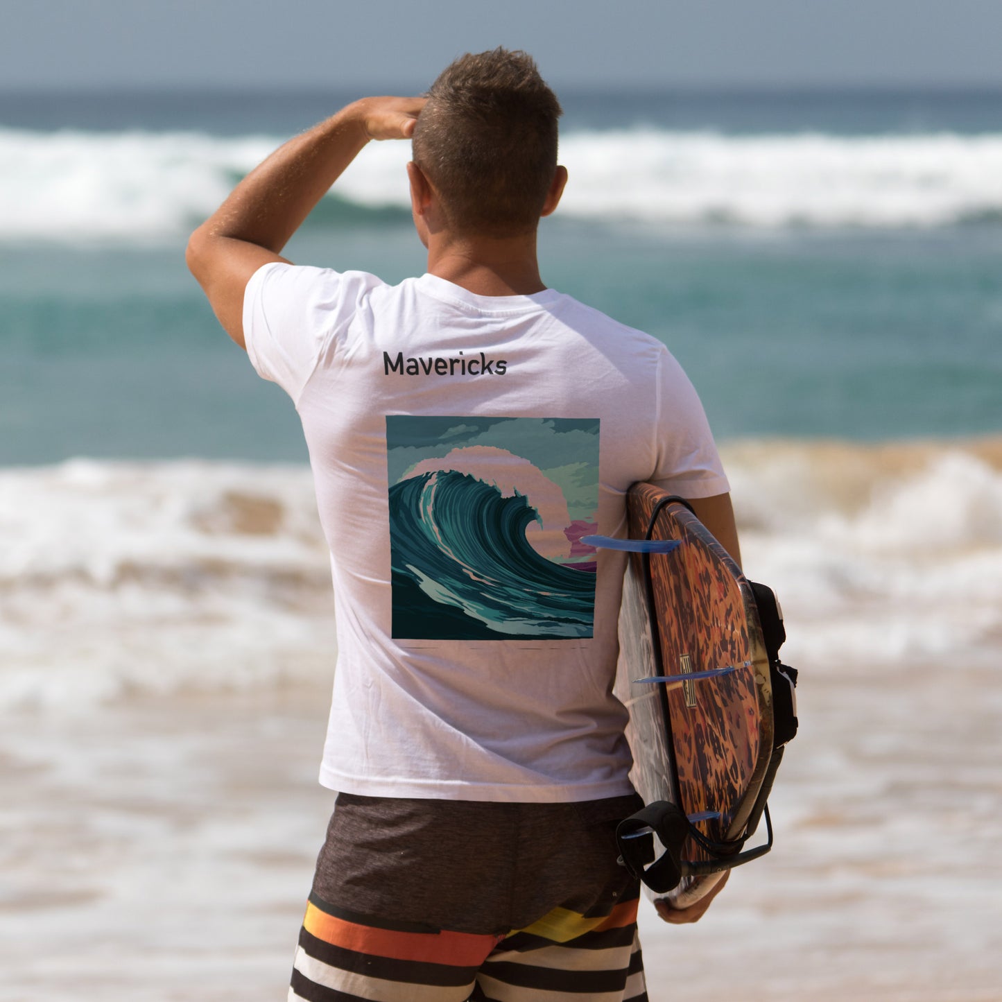 Surf Shirt Back 05B