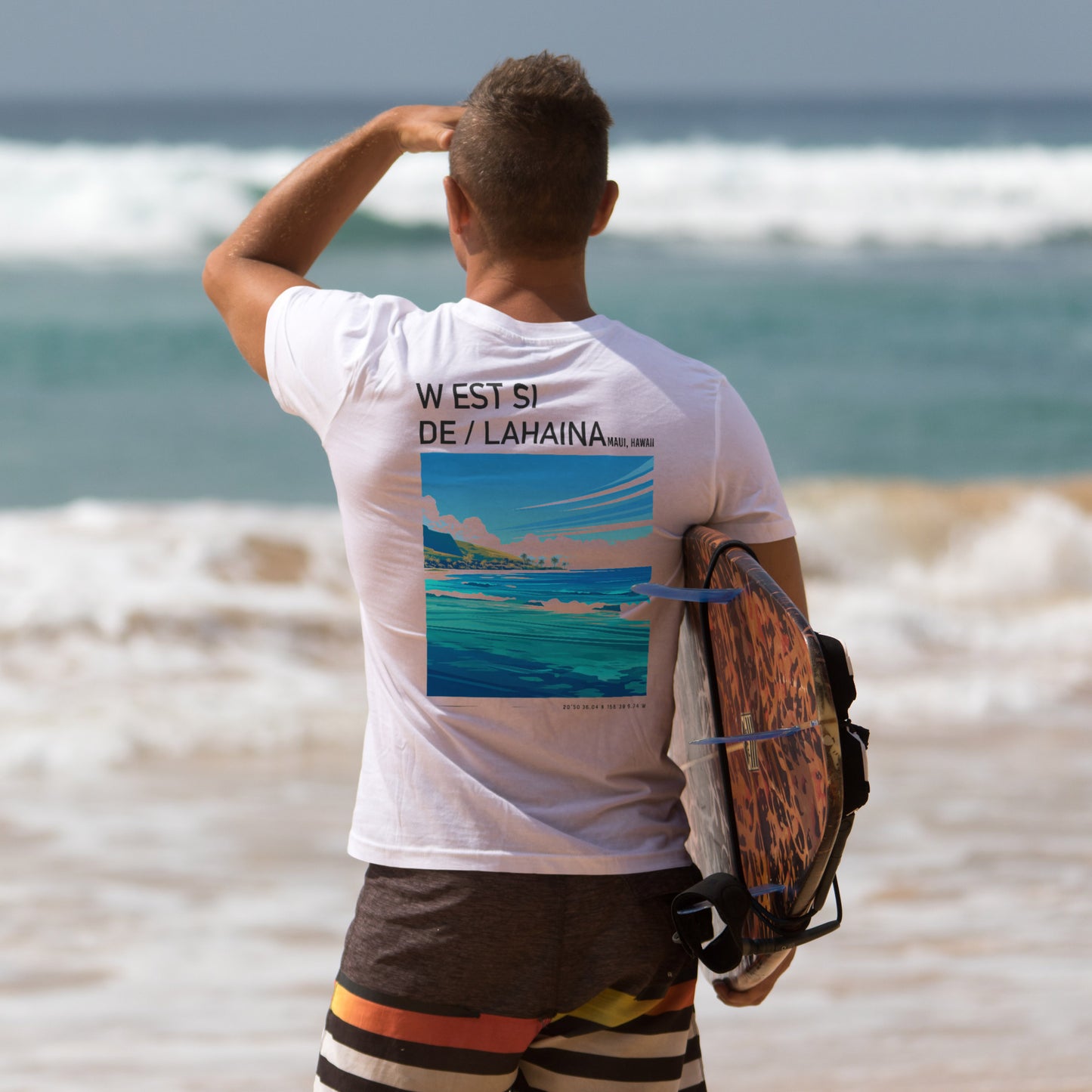 Surf Shirt Back 05B