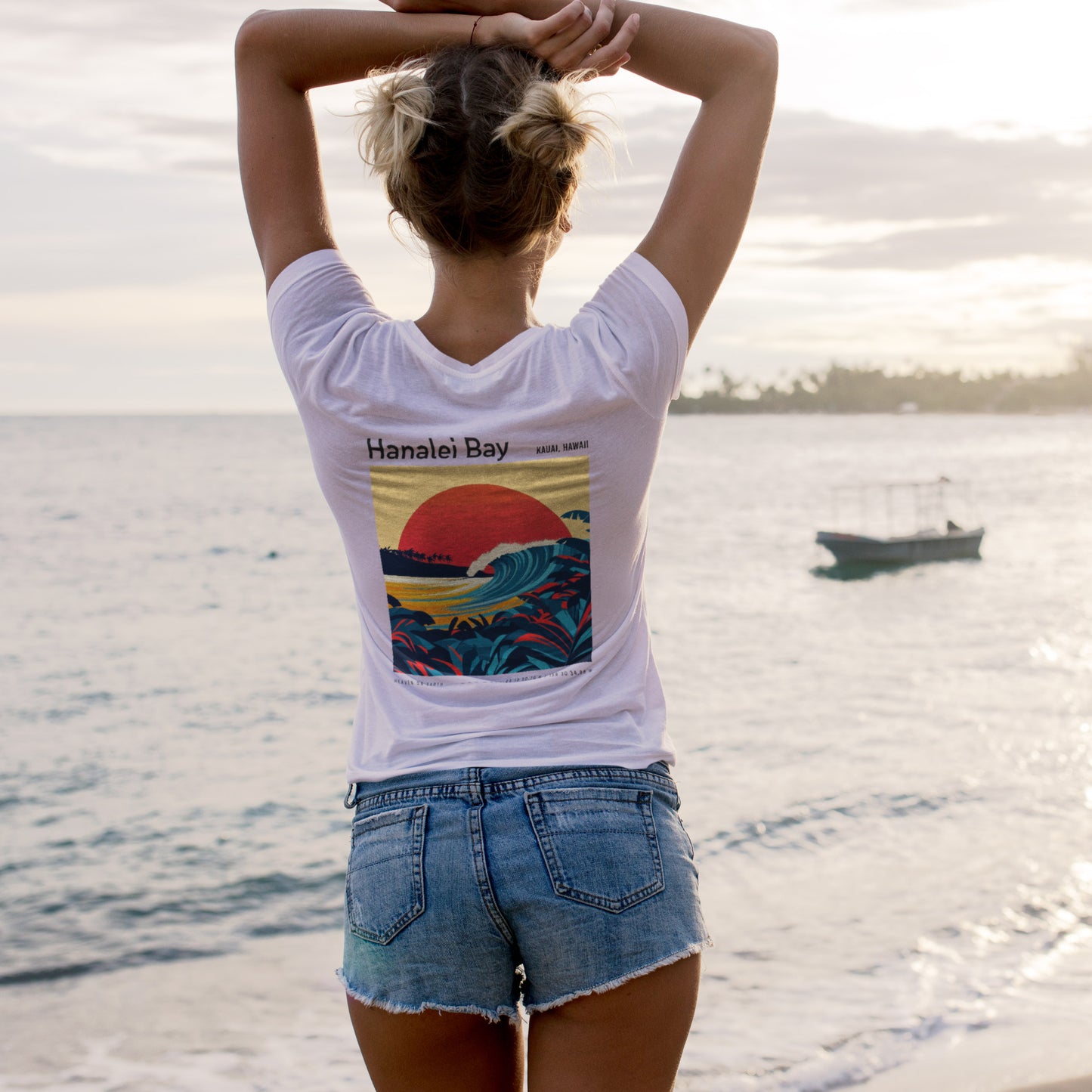 Surf Shirt Back 07B