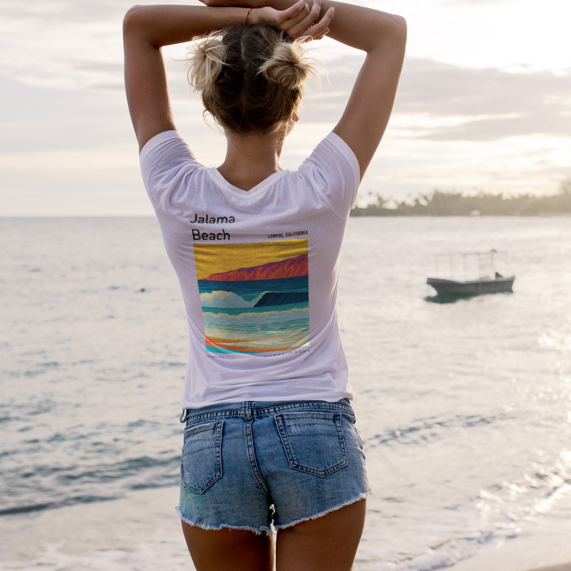 Surf Shirt Back 07B