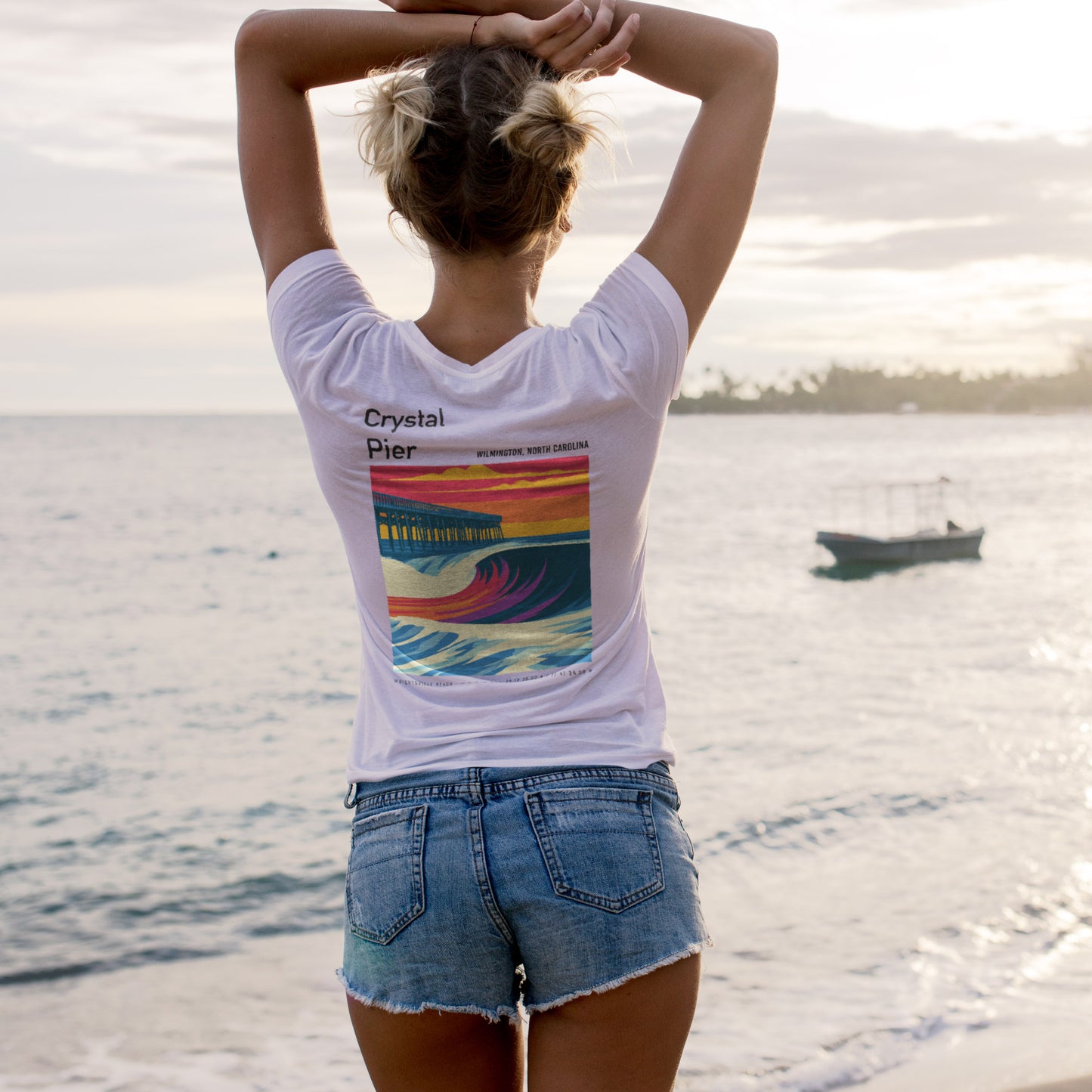 Surf Shirt Back 07B