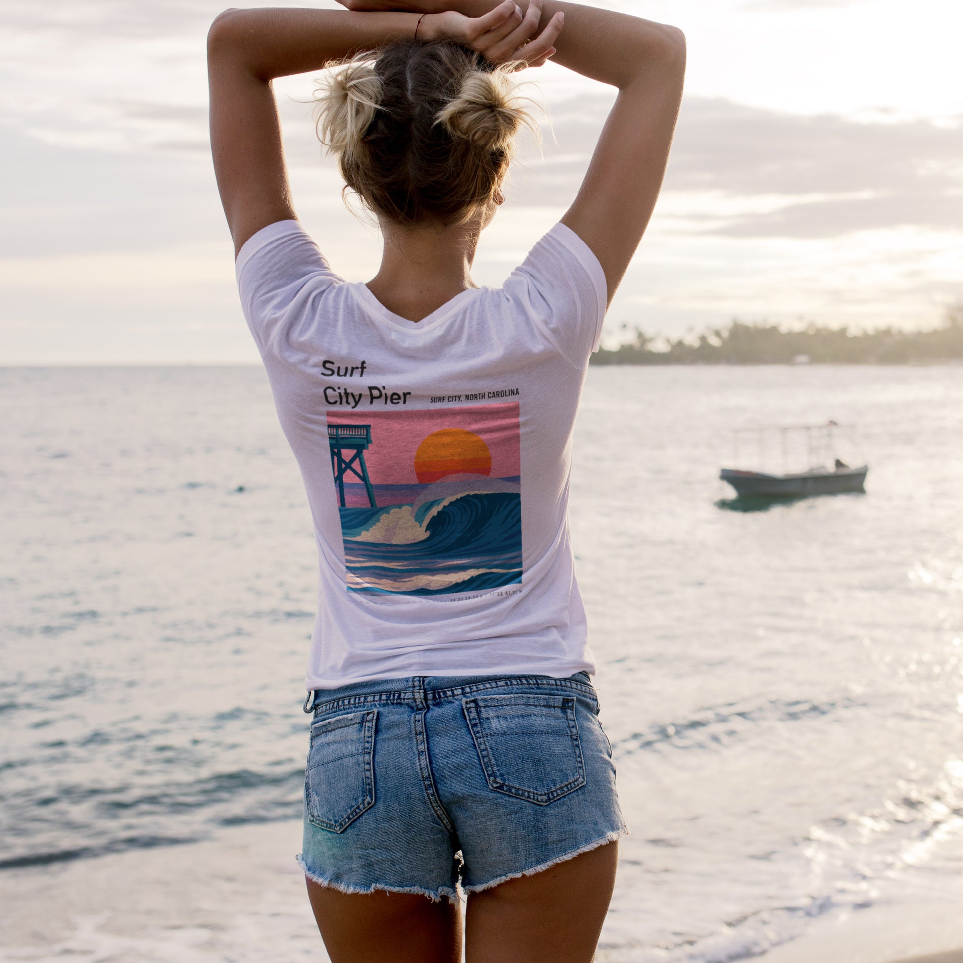 Surf Shirt Back 07B