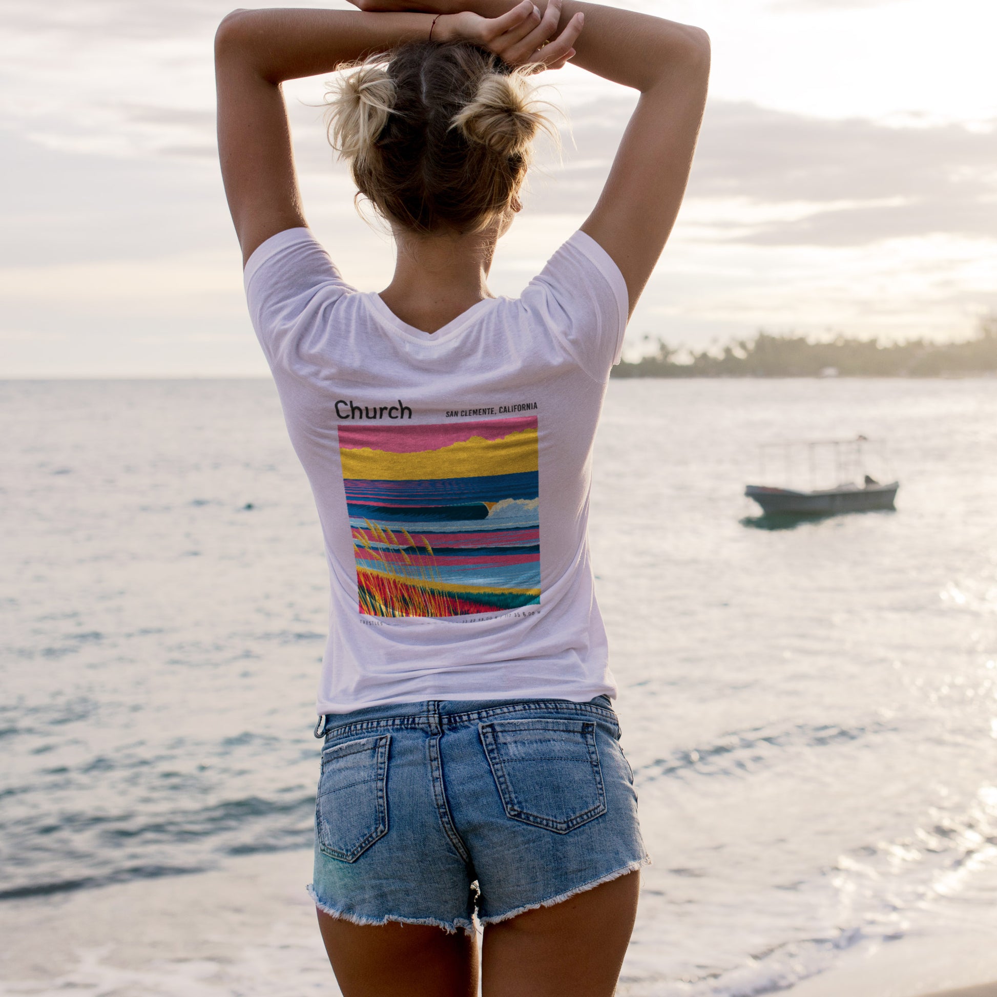 Surf Shirt Back 07B